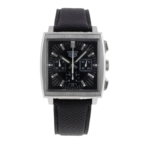 Tag Heuer Monaco chronographe acier automatique montre pour hommes CS2111  [2502742]