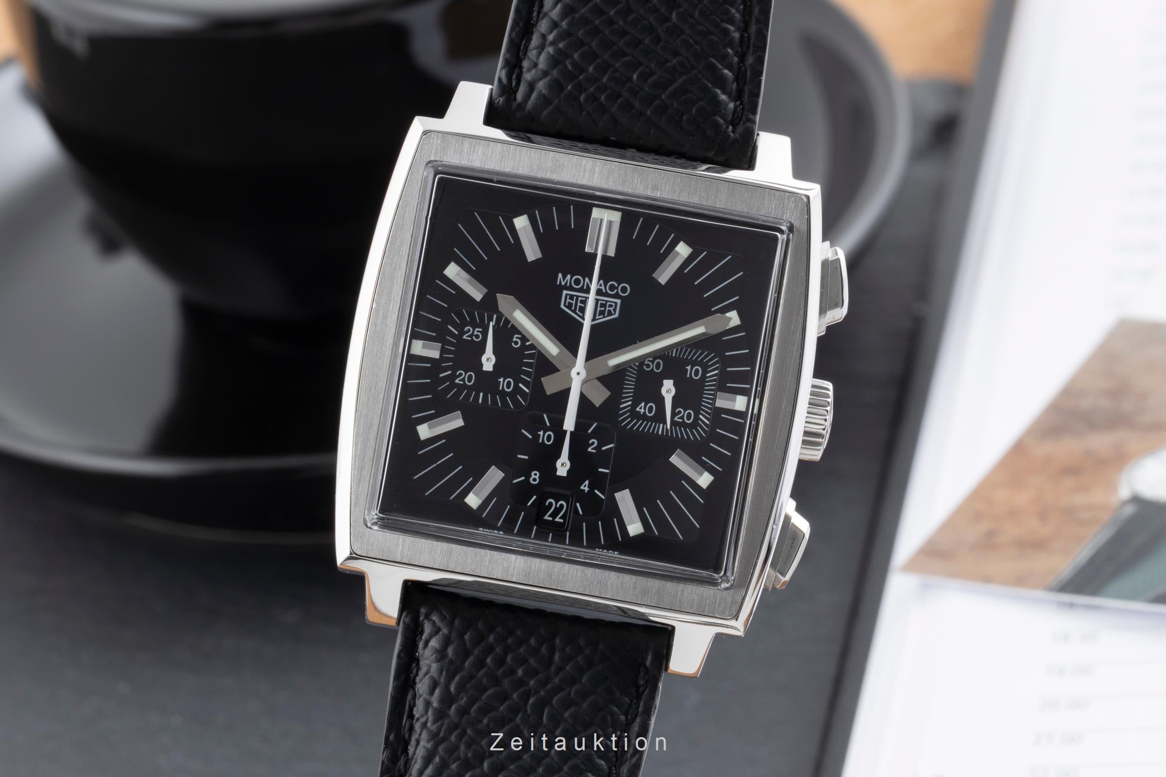 Tag Heuer Monaco Chronograph Stahl Automatik CS2111 2502742