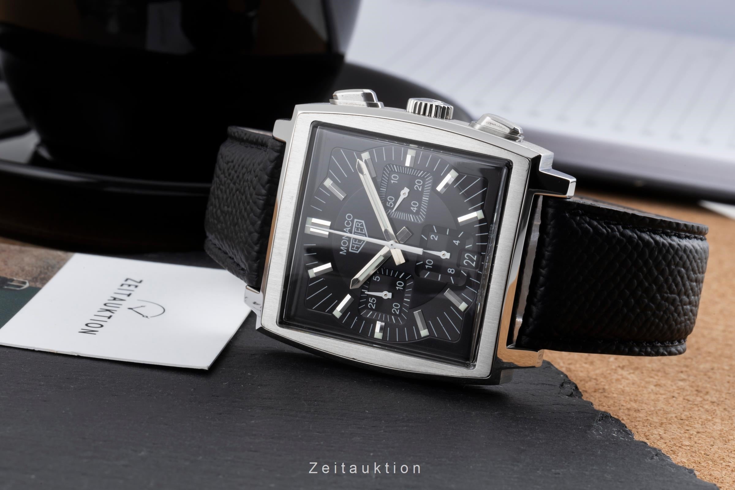 Zeitauktion Tag Heuer Monaco Chronograph Men's Watch Tag