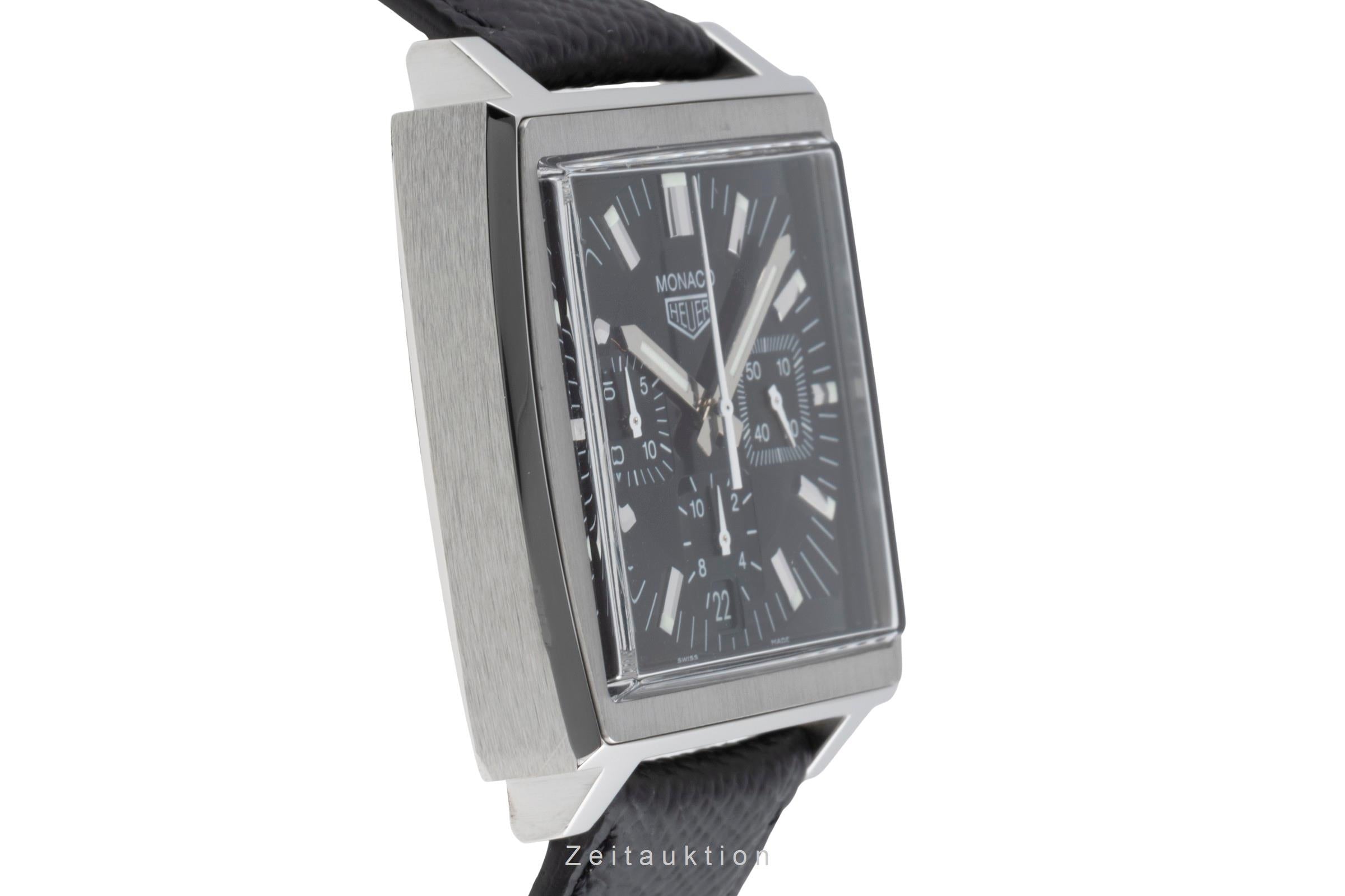 Tag Heuer Monaco chronographe acier automatique montre pour hommes CS2111  [2502742]