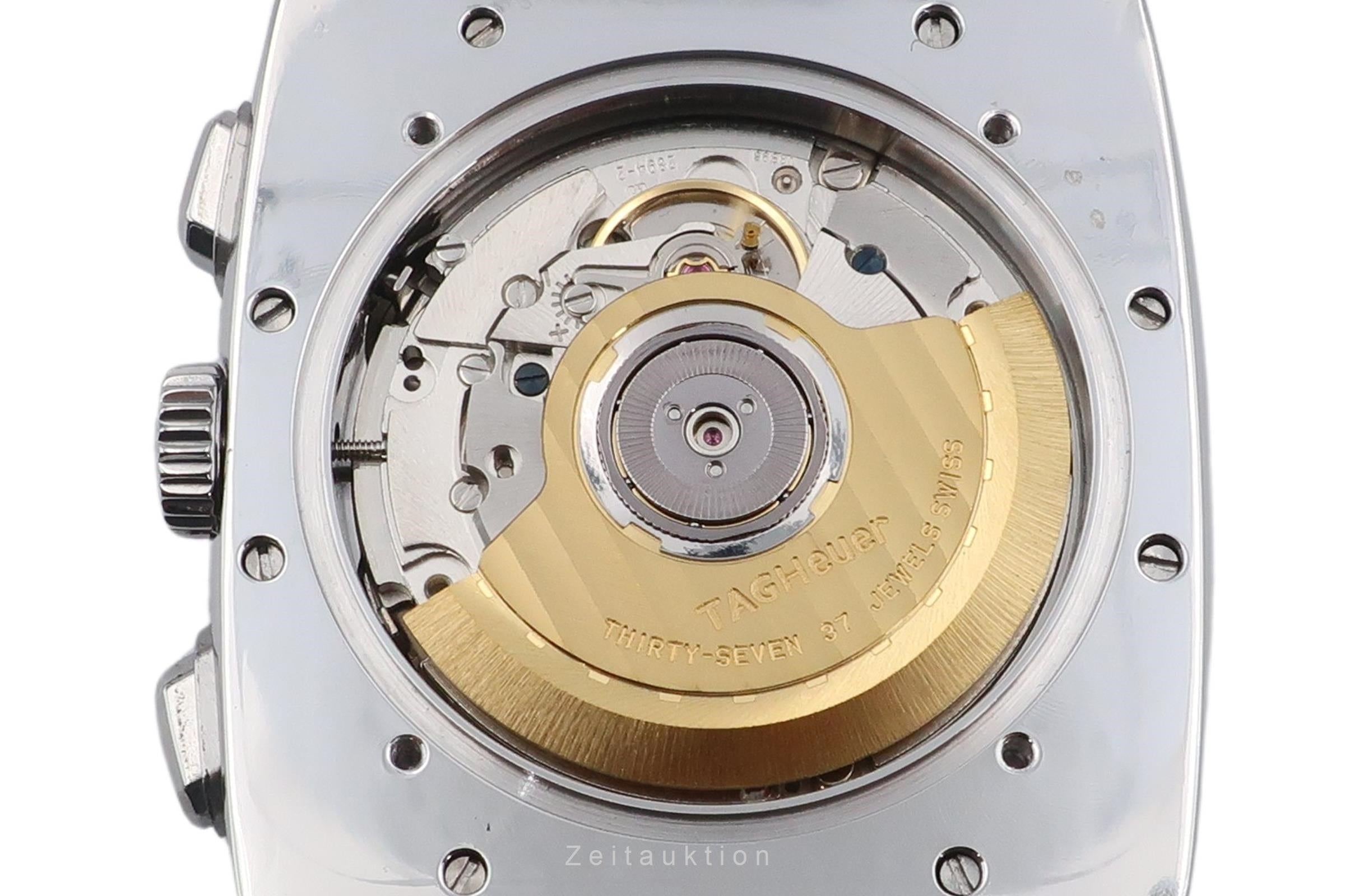 Tag Heuer Monaco chronographe acier automatique montre pour hommes CS2111  [2502742]