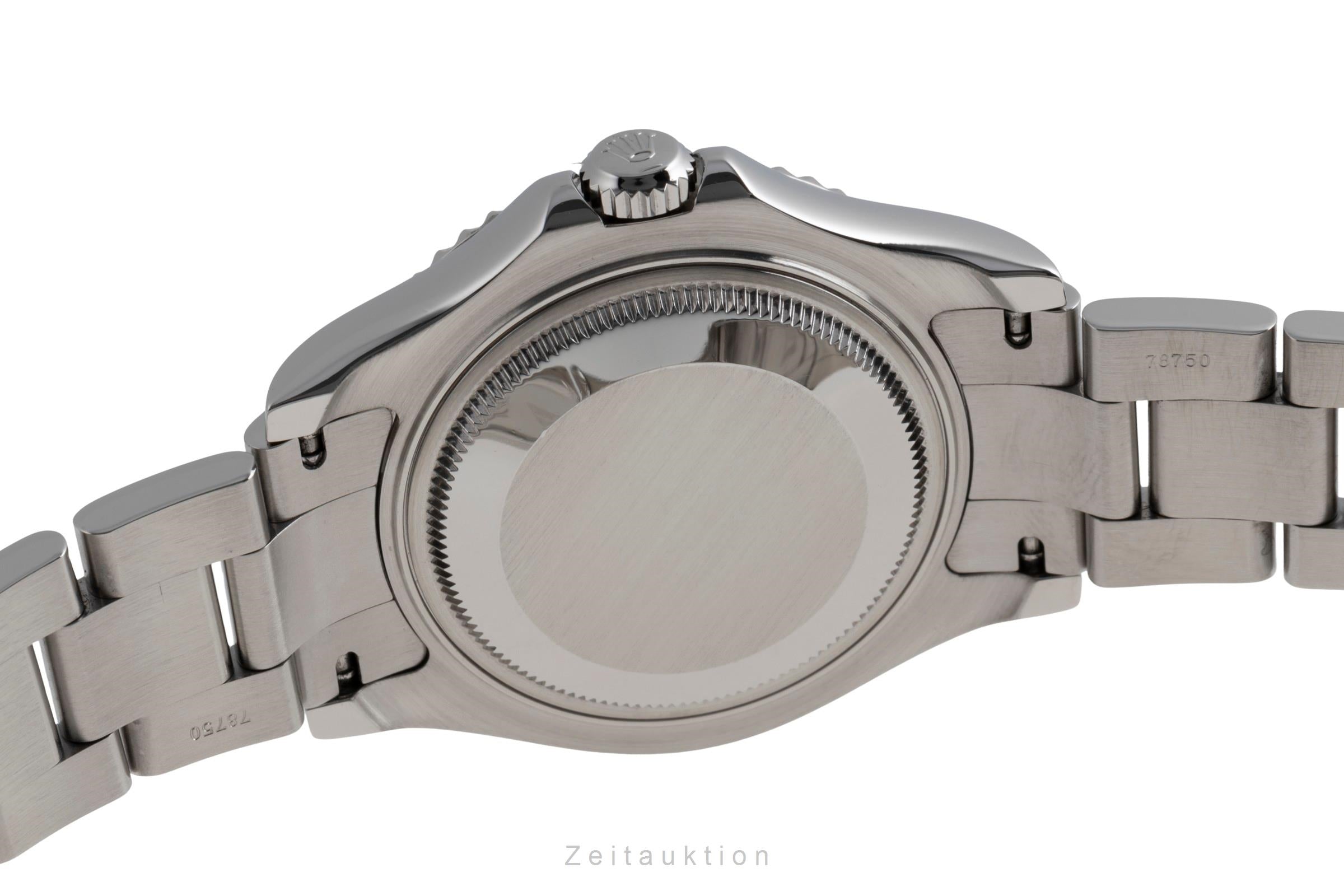 Rolex Yacht-Master 35 Oyster Stahl / Platin Medium Size Ref 168622 VP: 11650 € [2502745]