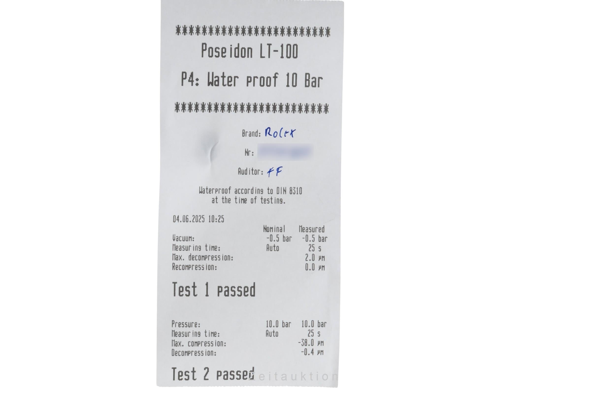 Rolex Yacht-Master 35 Oyster Stahl / Platin Medium Size Ref 168622 VP: 11650 € [2502745]