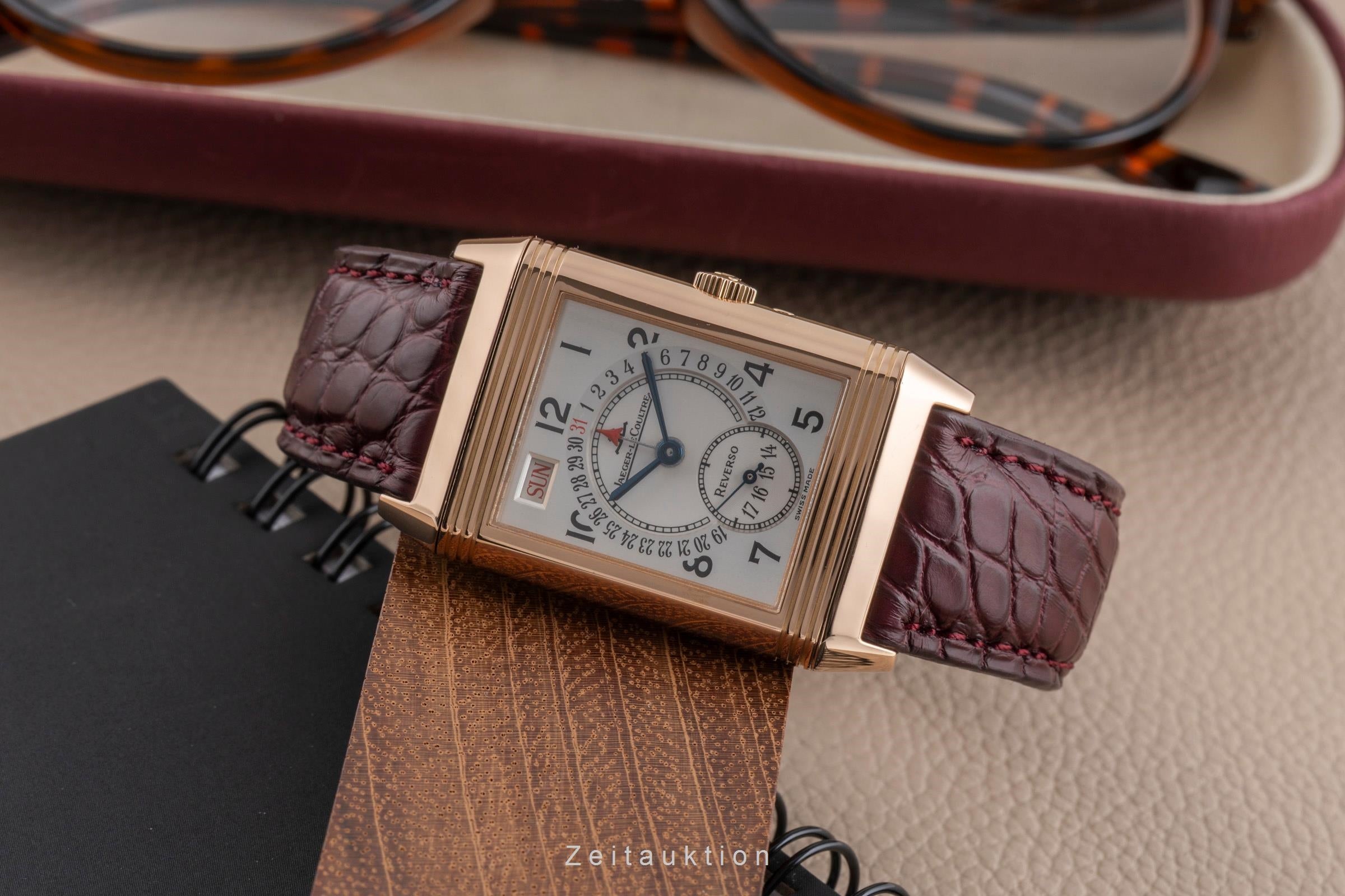 Jaeger LeCoultre Reverso 18 ct gold manual winding men's watch 270.2.36  [2502747]