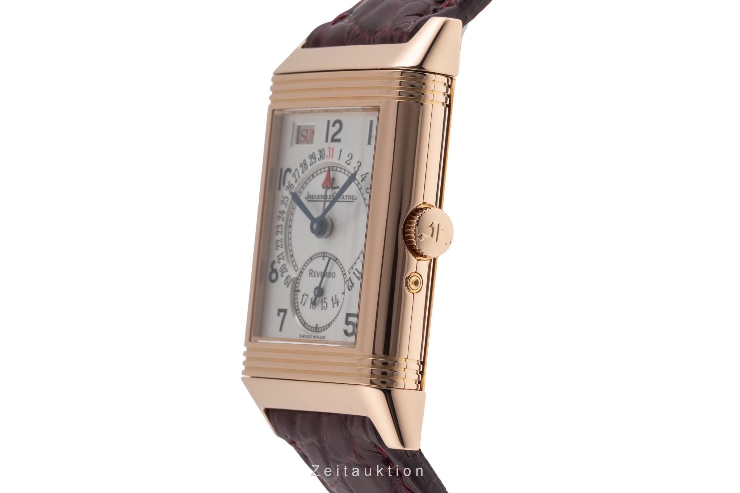 良品 JAEGER LECOULTRE ジャガールクルト 18K REVERSO ダブルクロノ 手巻き 腕時計 270.2.36 ゴールド ホワイト文字盤 メンズ レディース 古着 中古 USED JAEGER-LECOULTRE（ジャガー・ルクルト） 良品 JAEGER LECOULTRE 18K