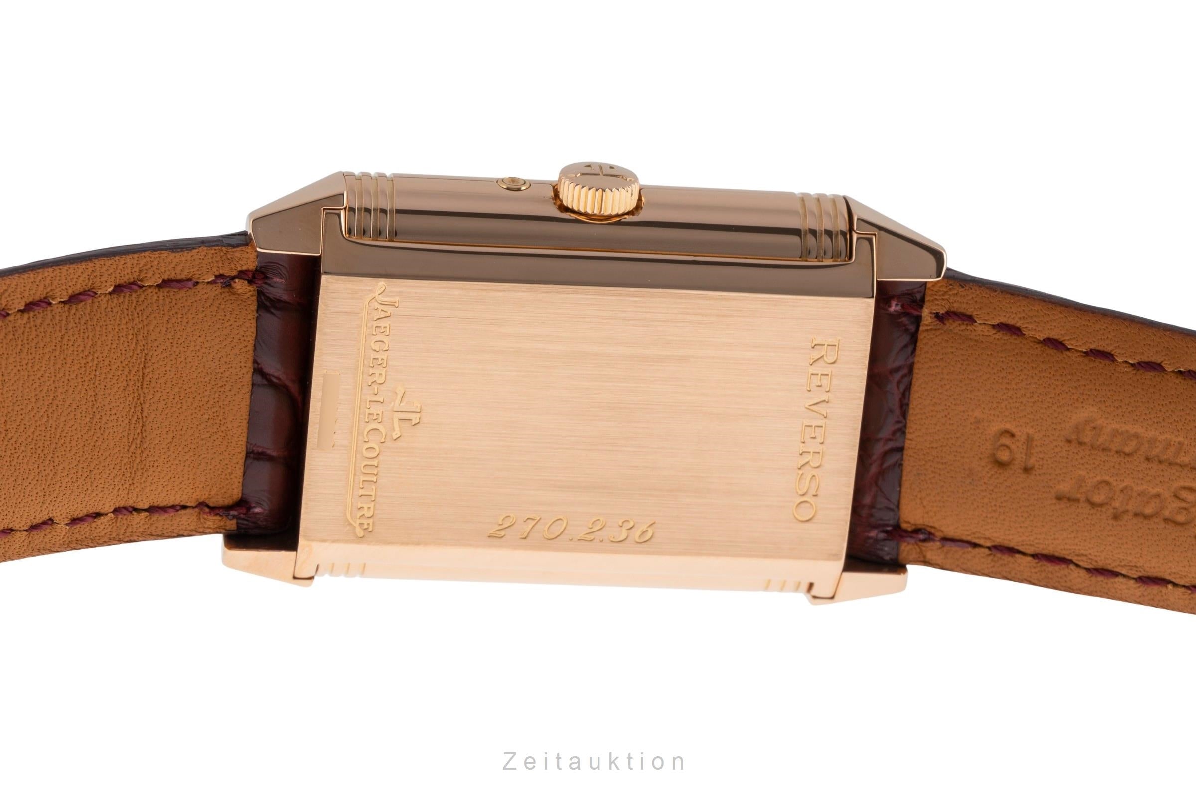 Jaeger LeCoultre Reverso 18 ct gold manual winding men's watch 270.2.36  [2502747]