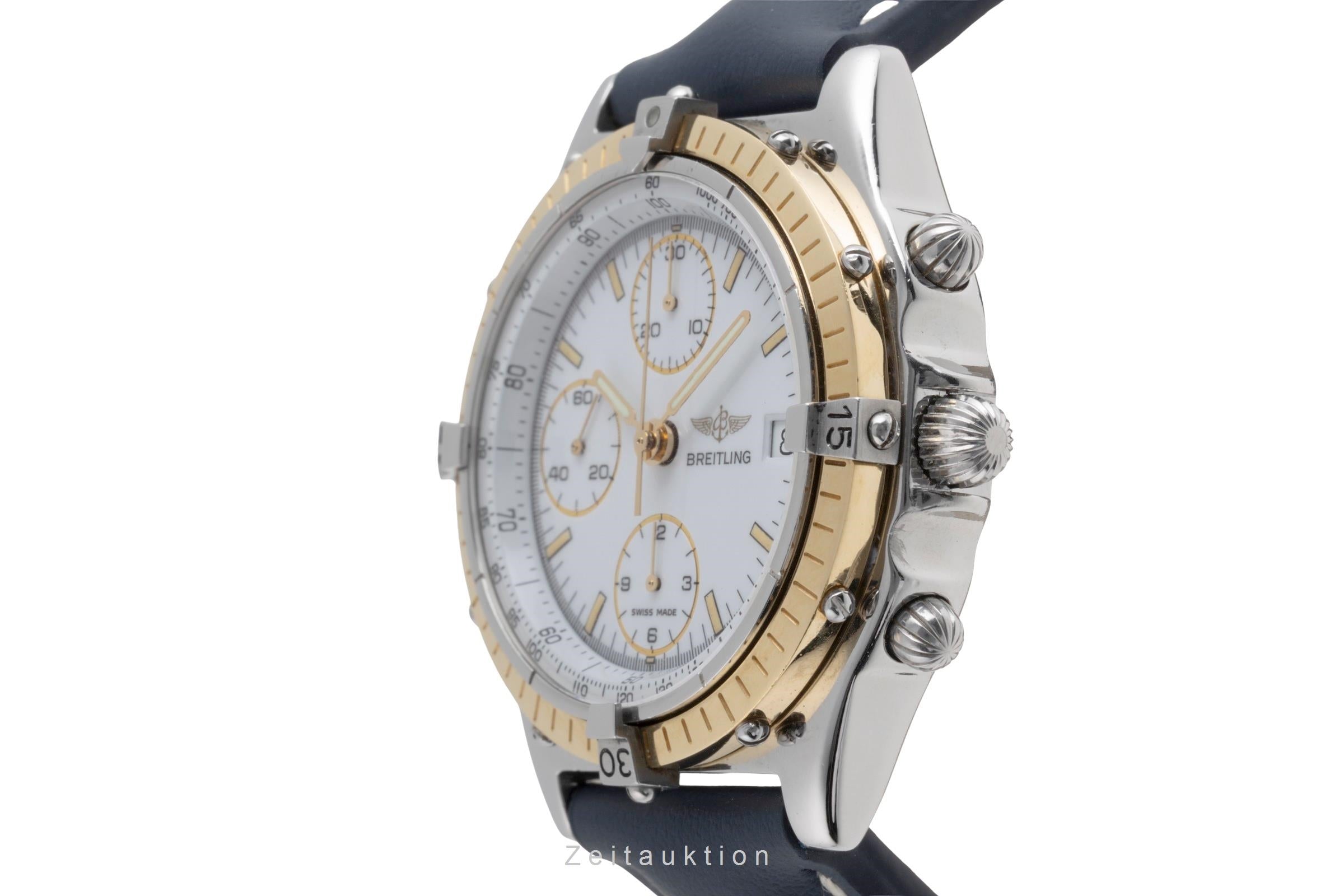 Breitling Chronomat chronographe acier / or  automatique montre pour hommes 81950  [2502748]
