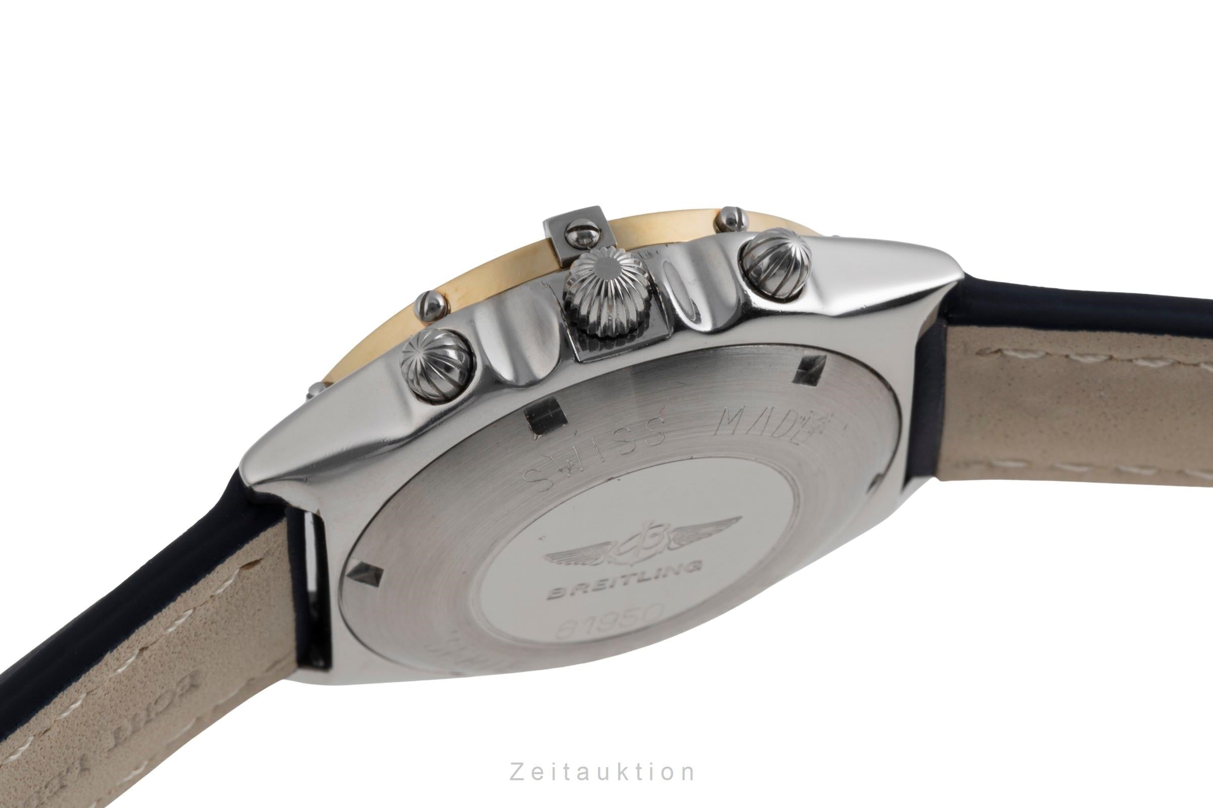 Breitling Chronomat chronographe acier / or  automatique montre pour hommes 81950  [2502748]