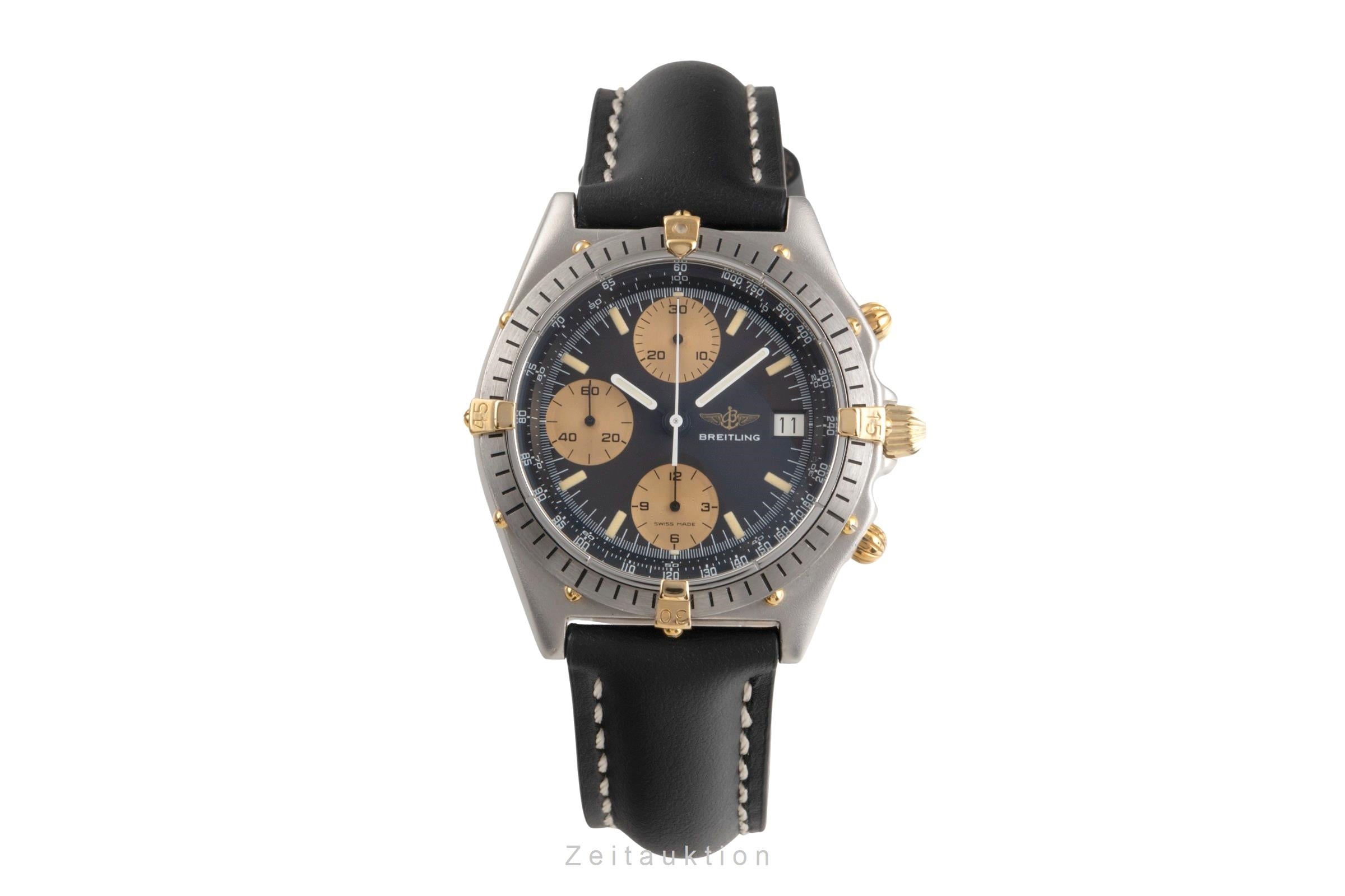 Breitling Chronomat Stahl / vergoldet Automatik Herrenuhr Ref. 81950 Klassiker [2502749]