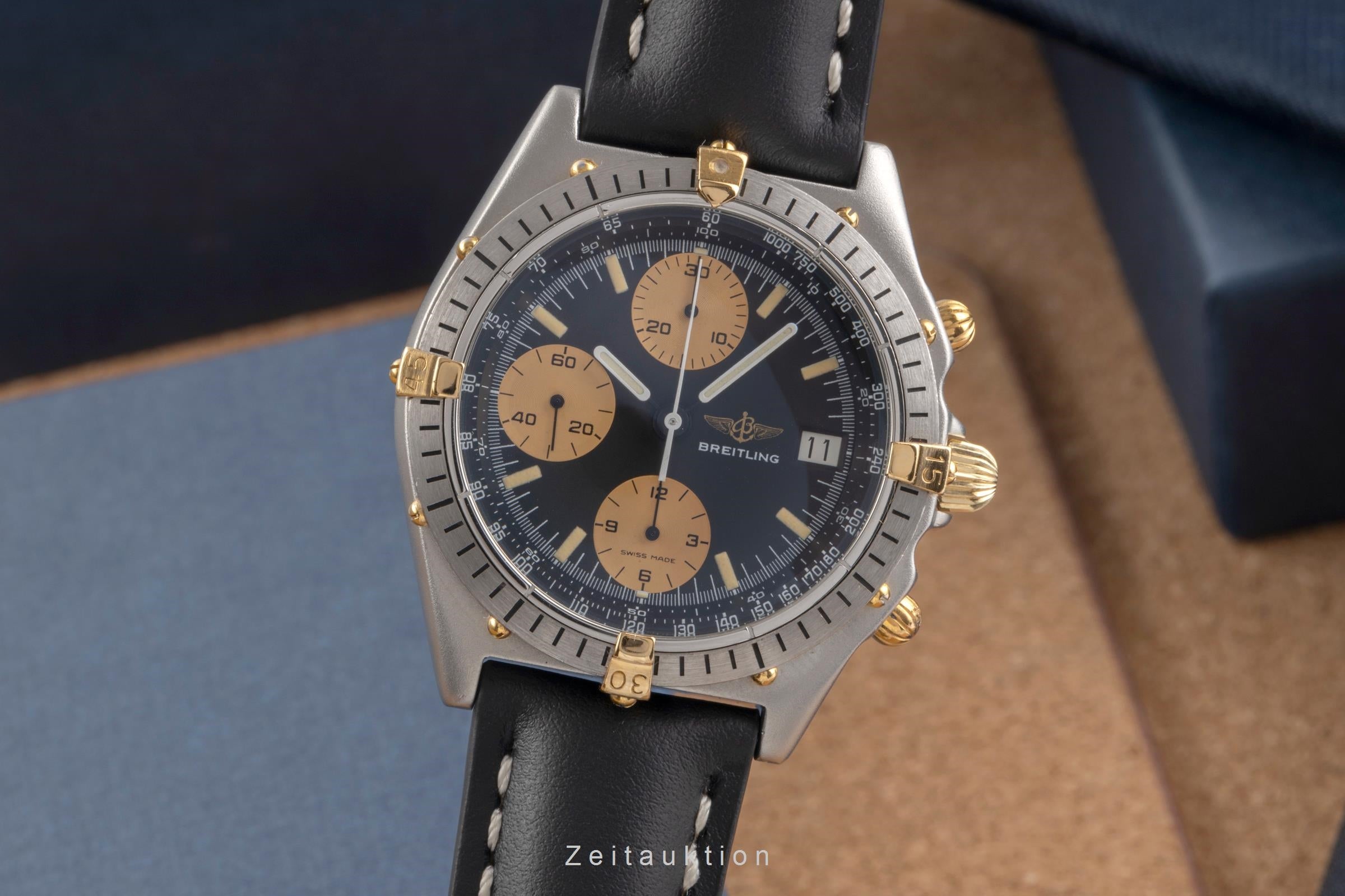 Breitling Chronomat Stahl / vergoldet Automatik Herrenuhr Ref. 81950 Klassiker [2502749]