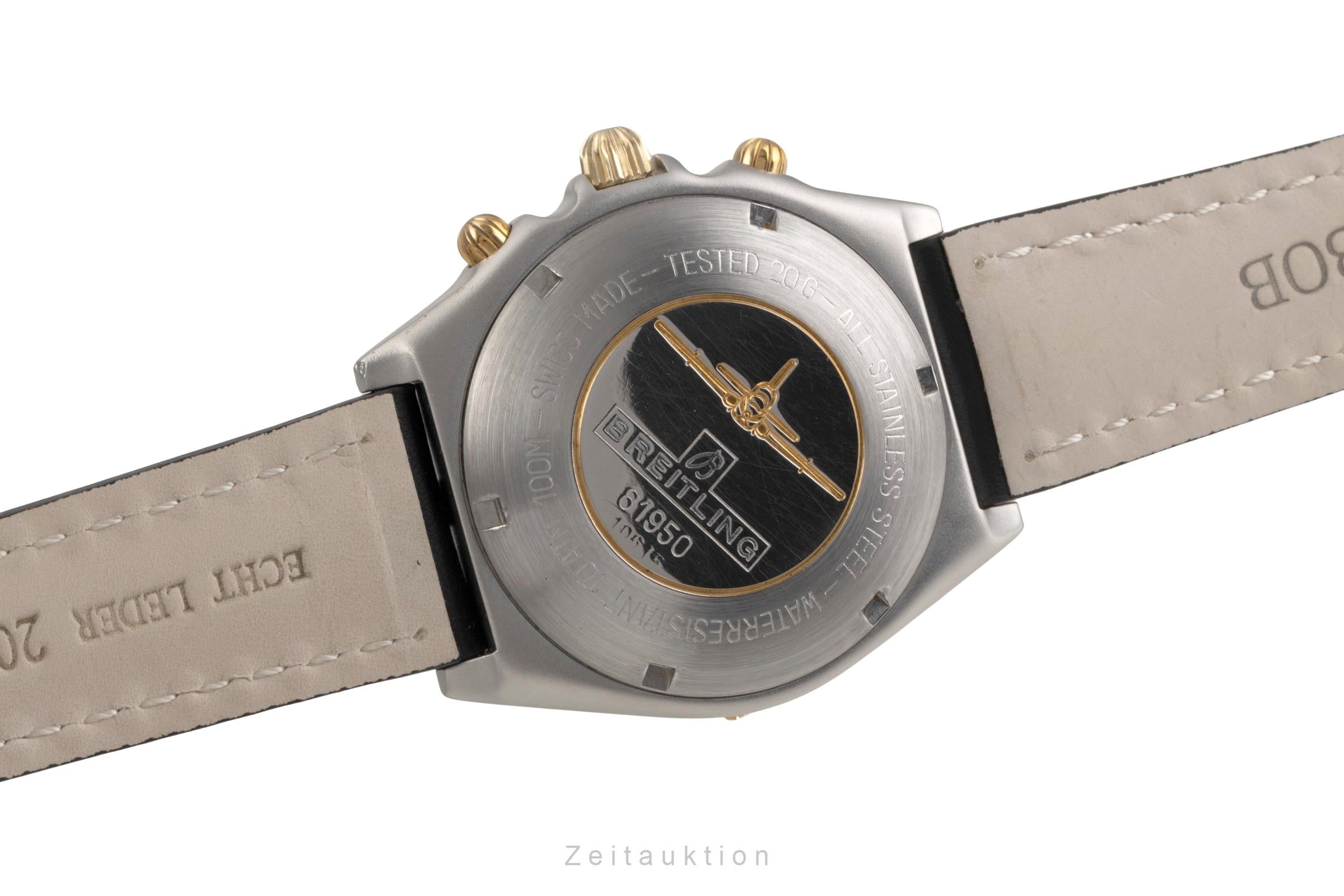 Breitling Chronomat Stahl / vergoldet Automatik Herrenuhr Ref. 81950 Klassiker [2502749]