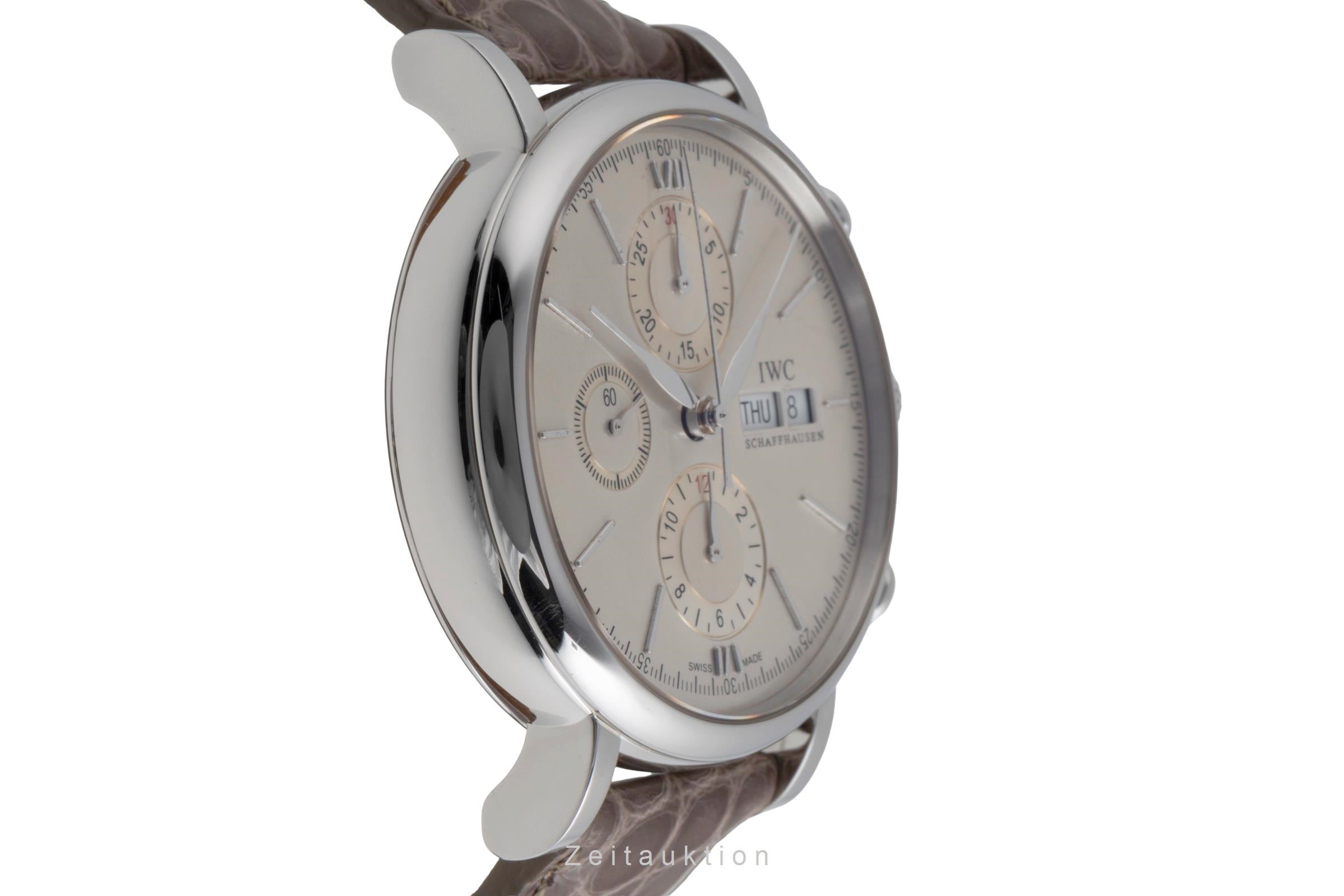 IWC Portofino chronograph steel automatic men's watch IW391007 LP: 7100EUR  [2502752]