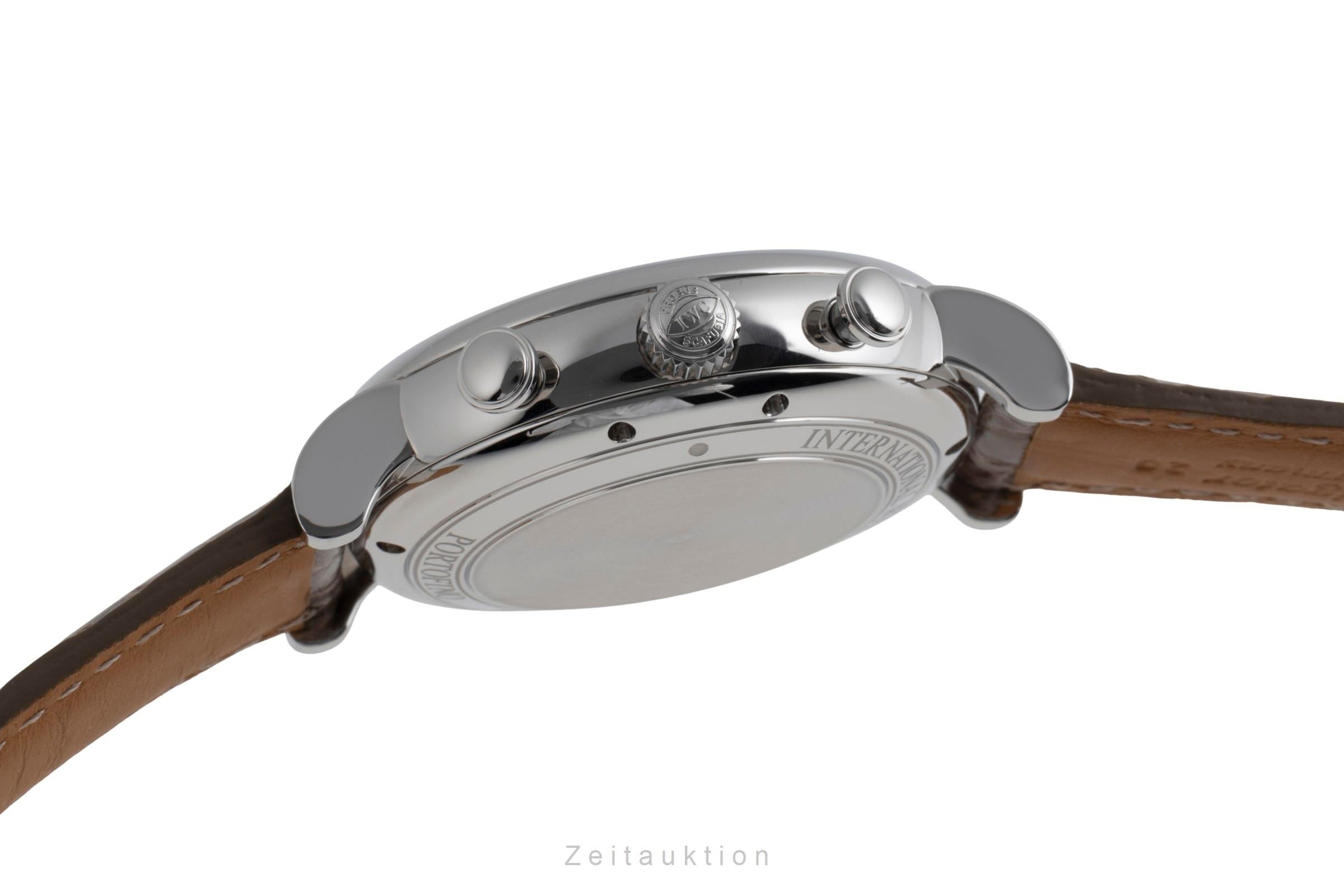 IWC Portofino chronograph steel automatic men's watch IW391007 LP: 7100EUR  [2502752]