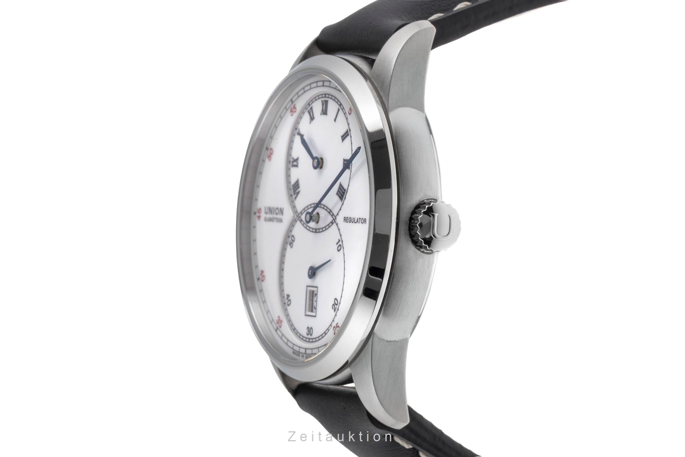 Union Glashütte Tradition Regulator acero automático reloj para caballeros D007.445.A  [2502760]