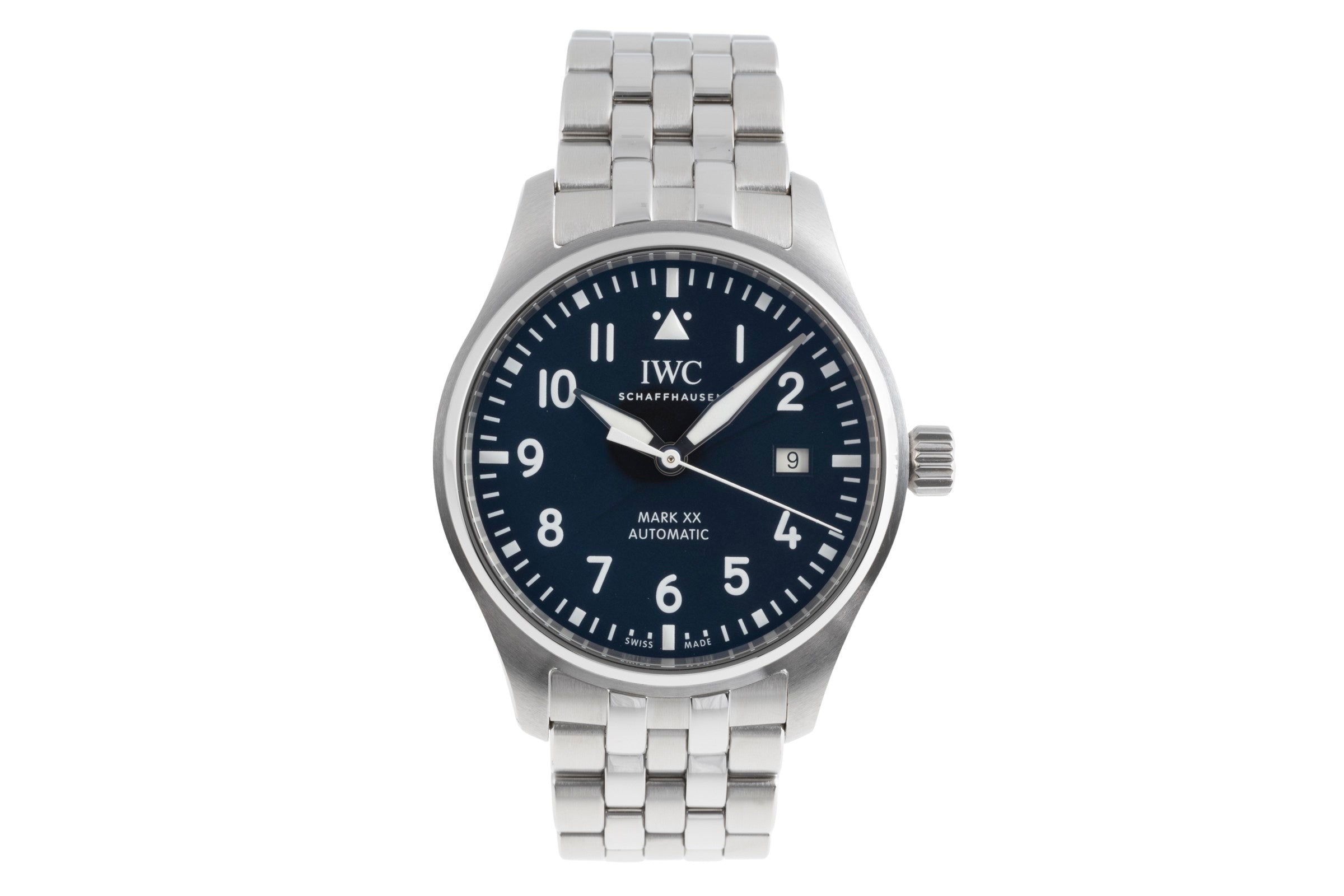 IWC Pilot acciaio automatismo orologio da uomo IW328201 LP: 6700EUR  [2502762]