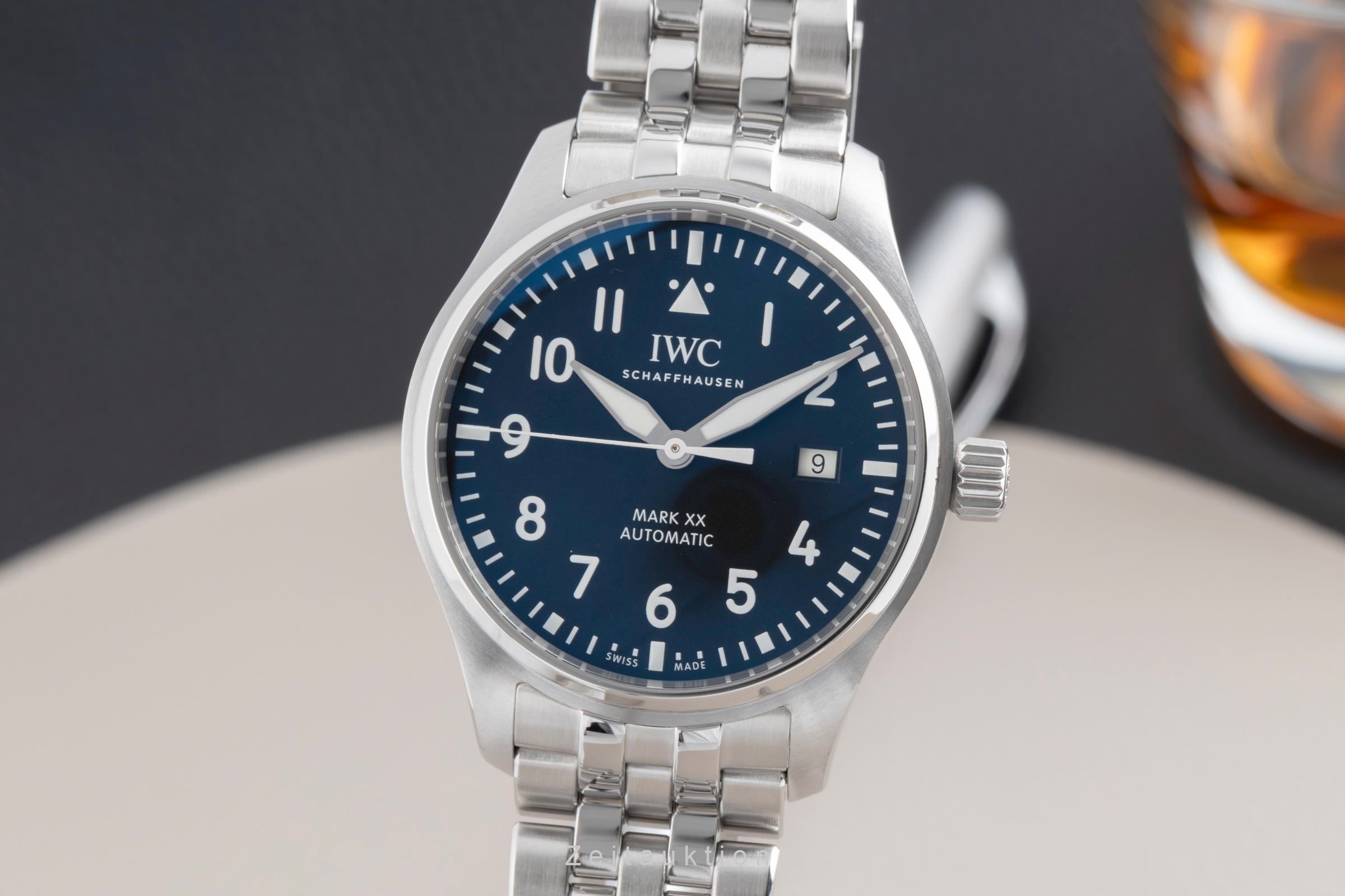 IWC Pilot acero automático reloj para caballeros IW328201 LP: 6700EUR  [2502762]