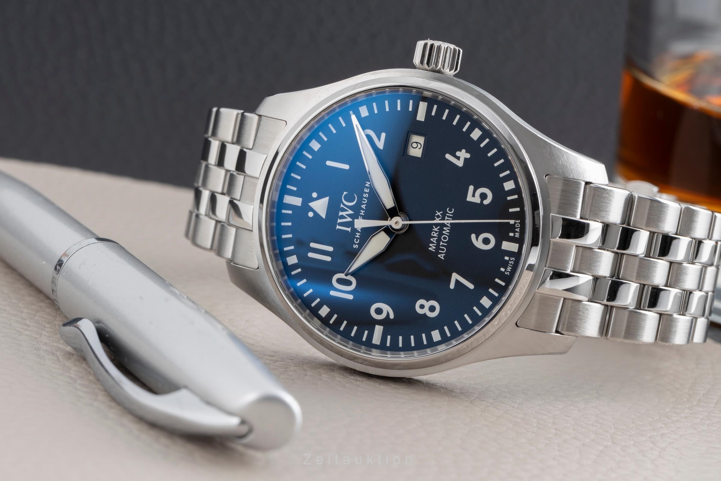 IWC Pilot acero automático reloj para caballeros IW328201 LP: 6700EUR  [2502762]