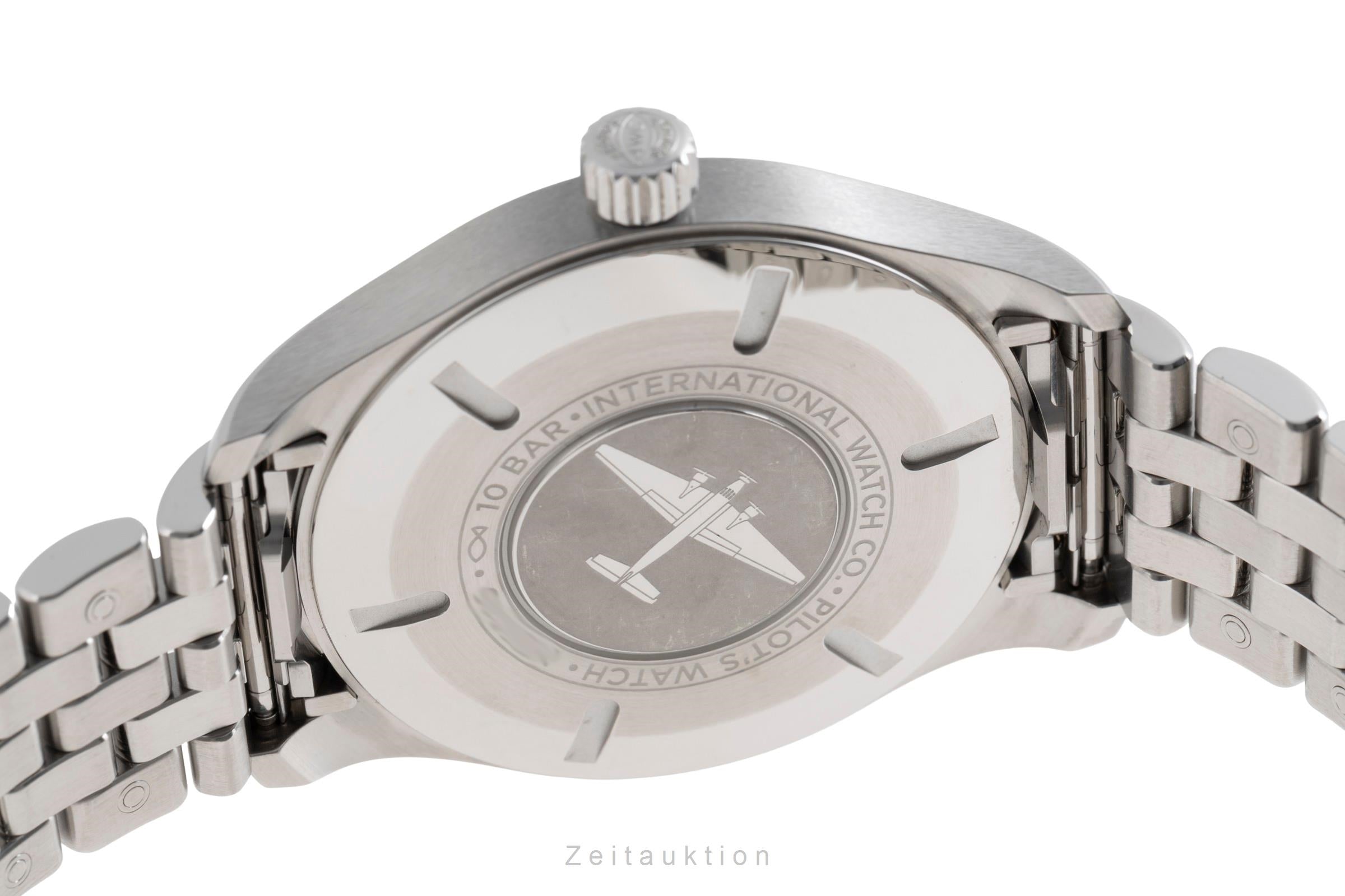 IWC Pilot acero automático reloj para caballeros IW328201 LP: 6700EUR  [2502762]