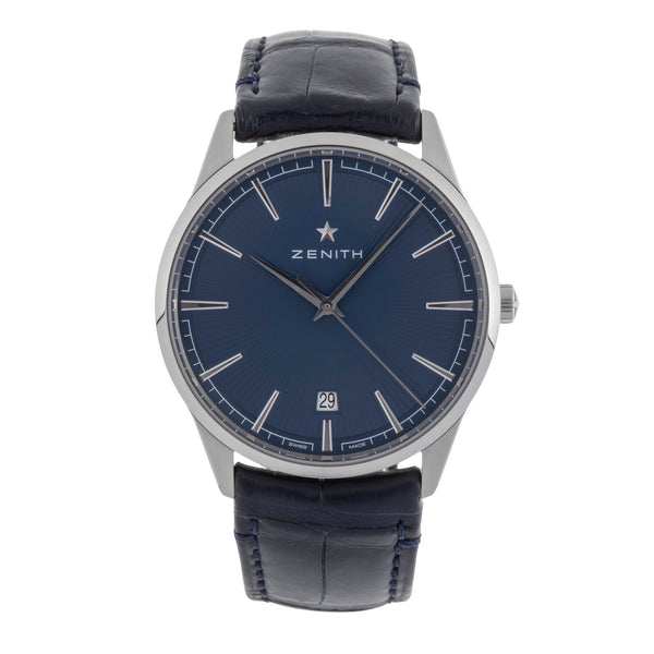 Zenith Elite steel automatic men's watch 3.3100.670/02.C922 LP: 6400EUR  [2502765]