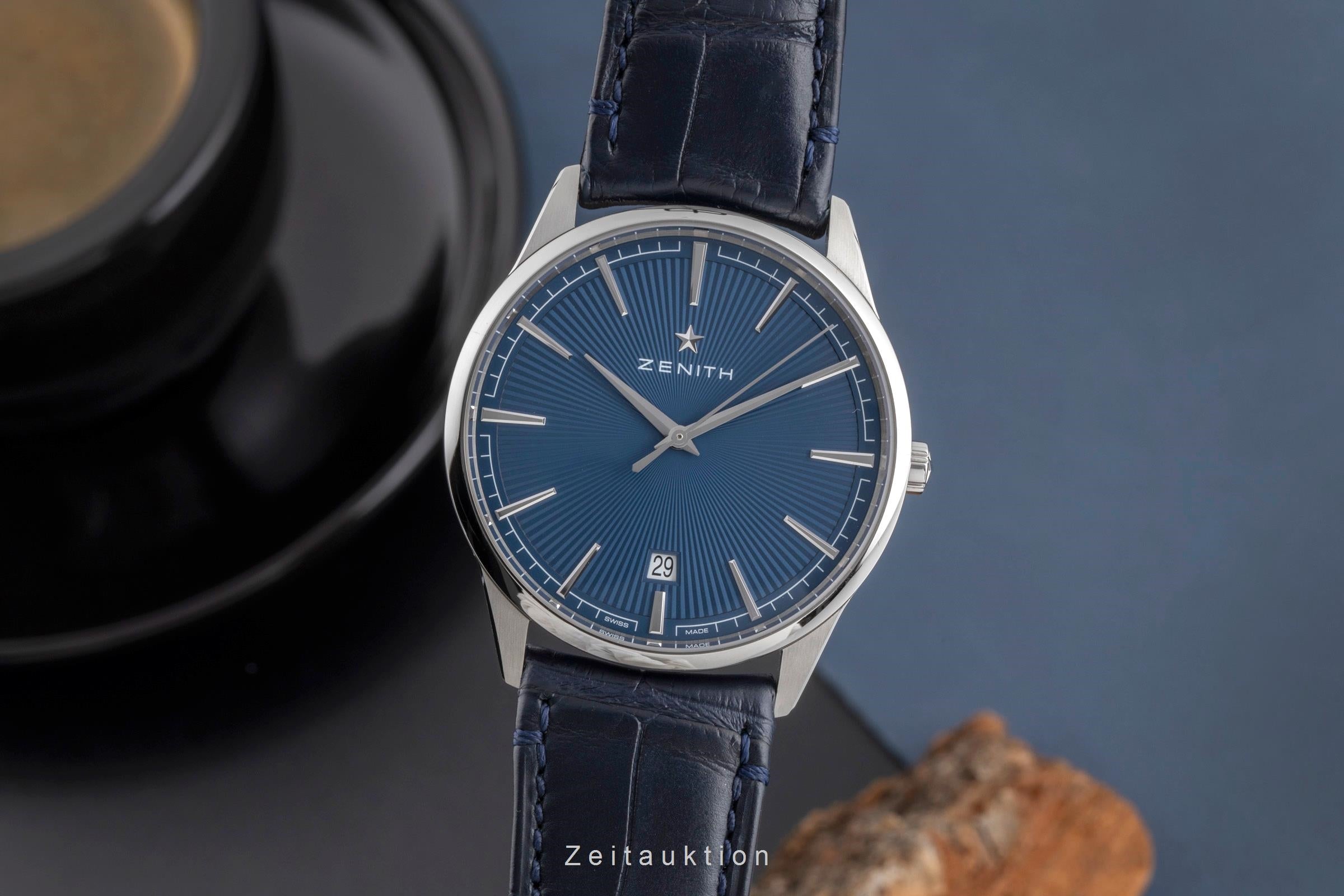 6150 Automatic Blue Dial Zenith Elite 6150 Review Zenith Elite 42