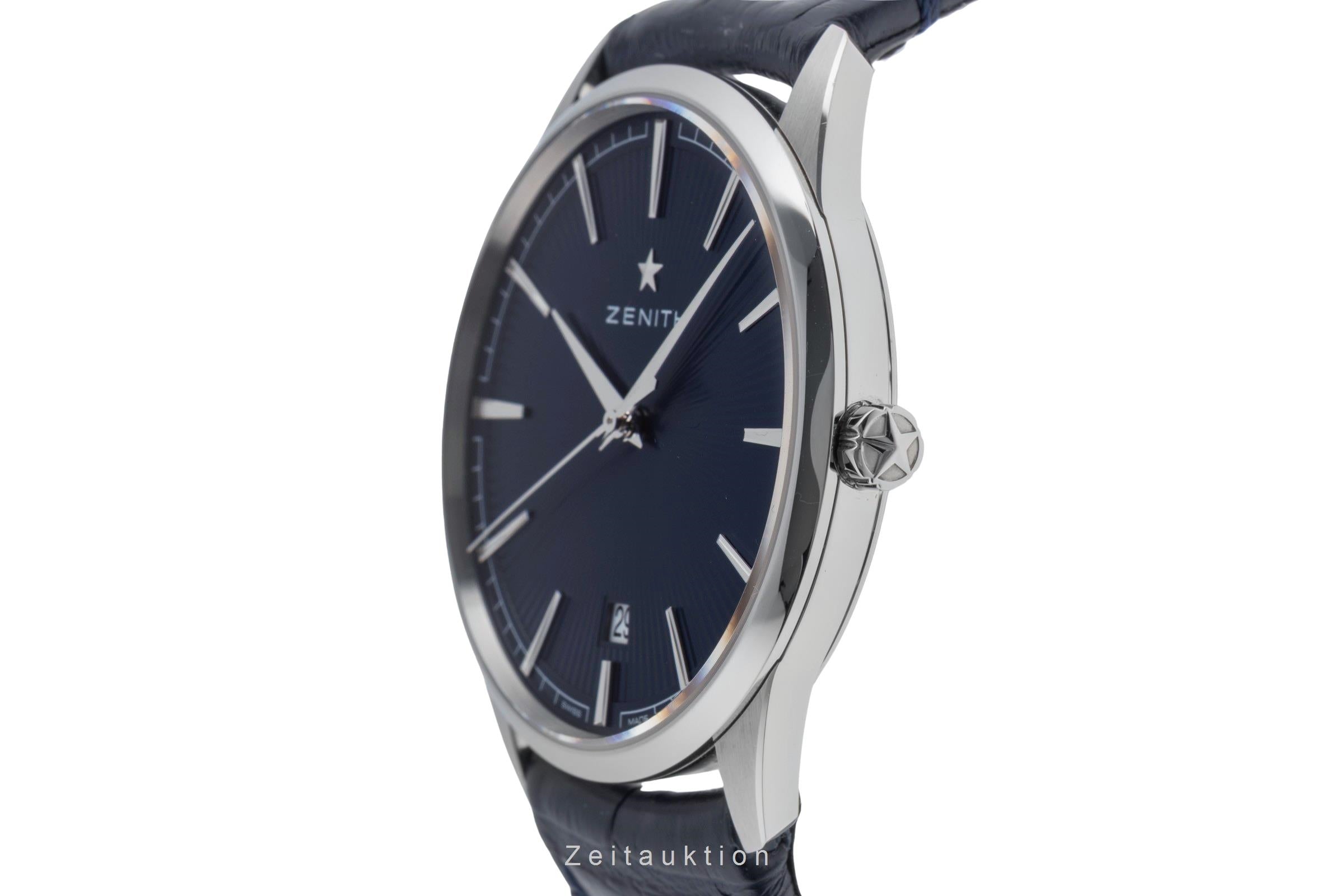 Zenith Elite steel automatic men's watch 3.3100.670/02.C922 LP: 6400EUR  [2502765]