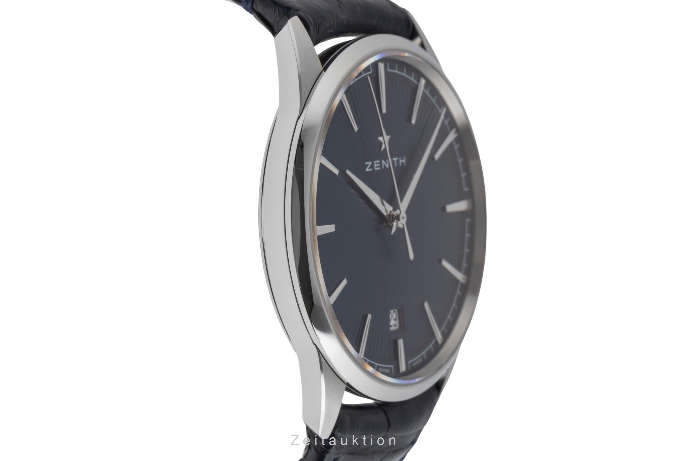 Zenith Elite steel automatic men's watch 3.3100.670/02.C922 LP: 6400EUR  [2502765]