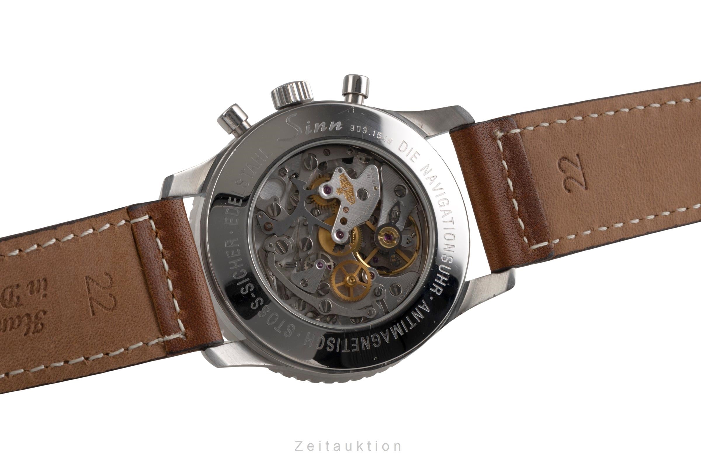 Sinn 903 St cronógrafo acero cuerda manual reloj para caballeros 903  [2502774]