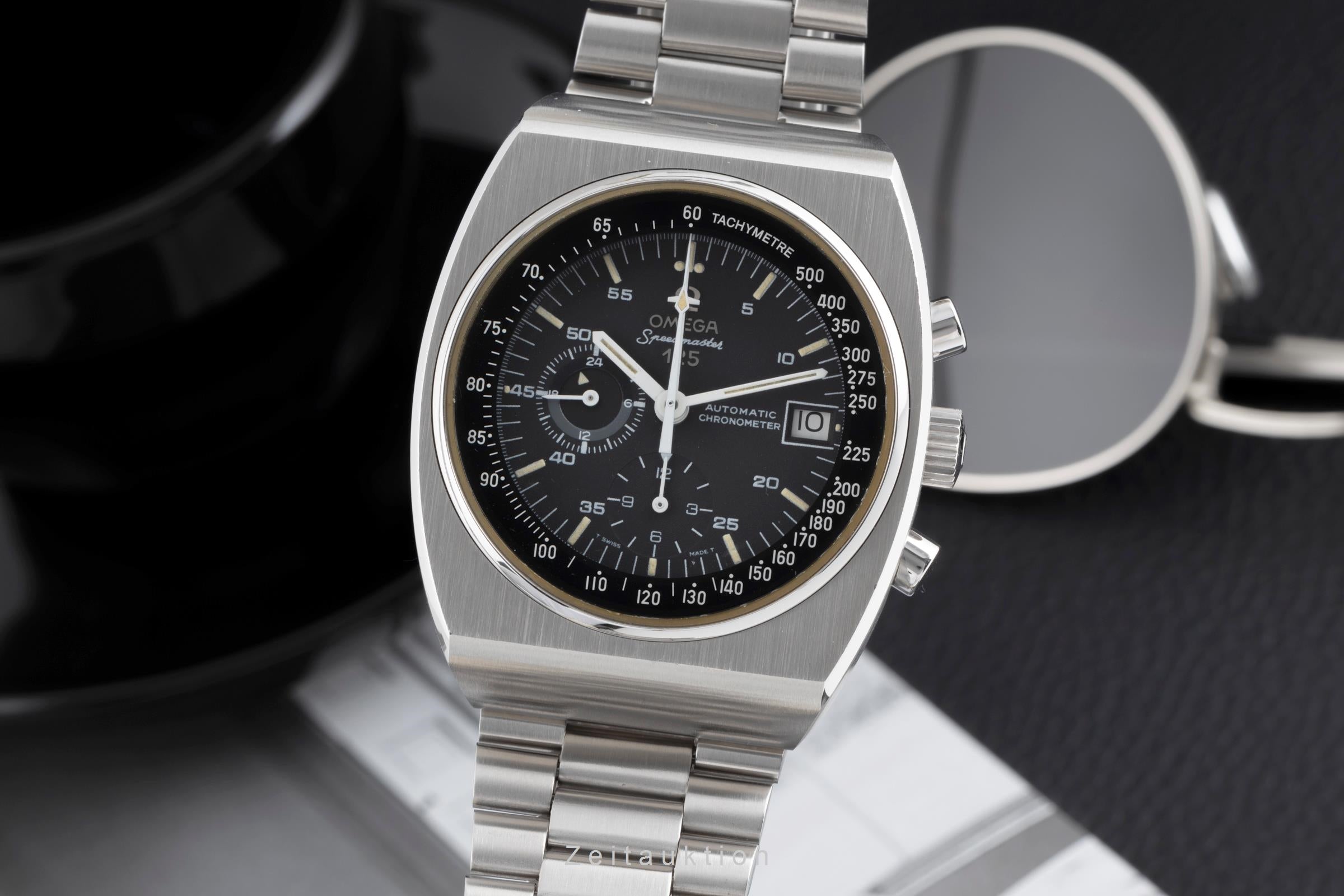 Omega Speedmaster chronograph steel automatic men's watch 378.0801 Vintage  [2502776]