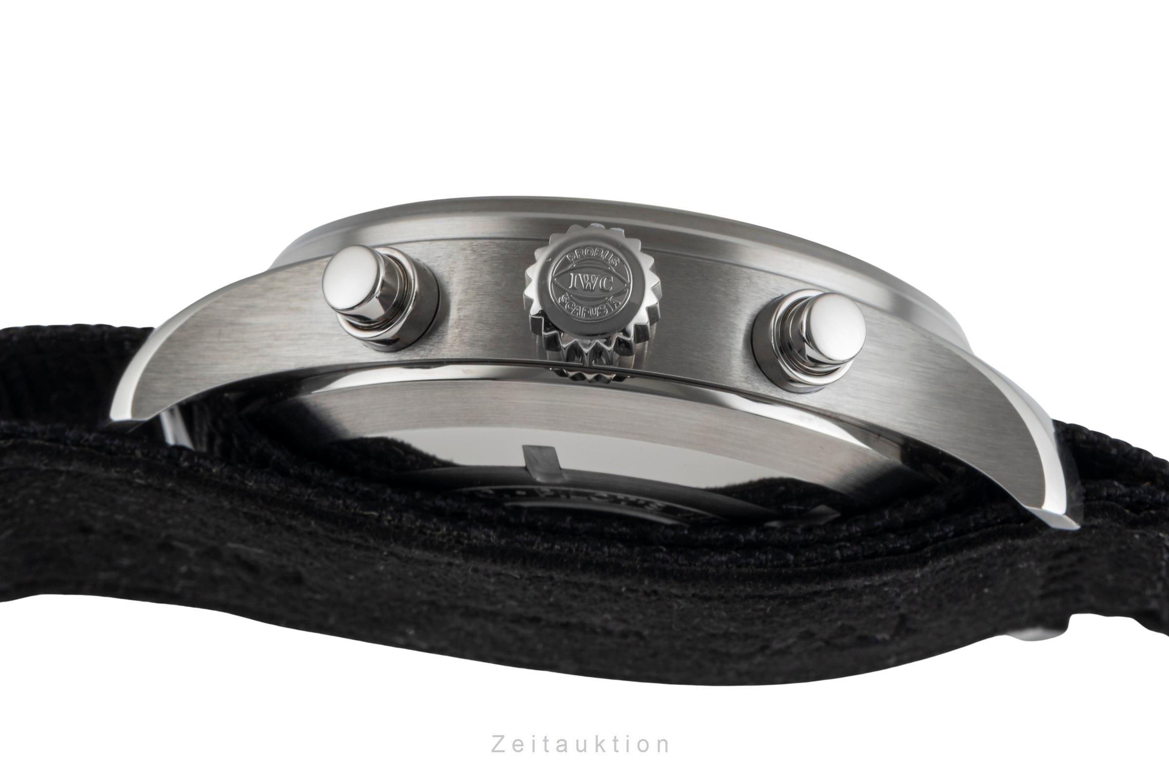 IWC Fliegerchronograph acier automatique montre pour hommes IW377709 LP: 7300EUR  [2502782]