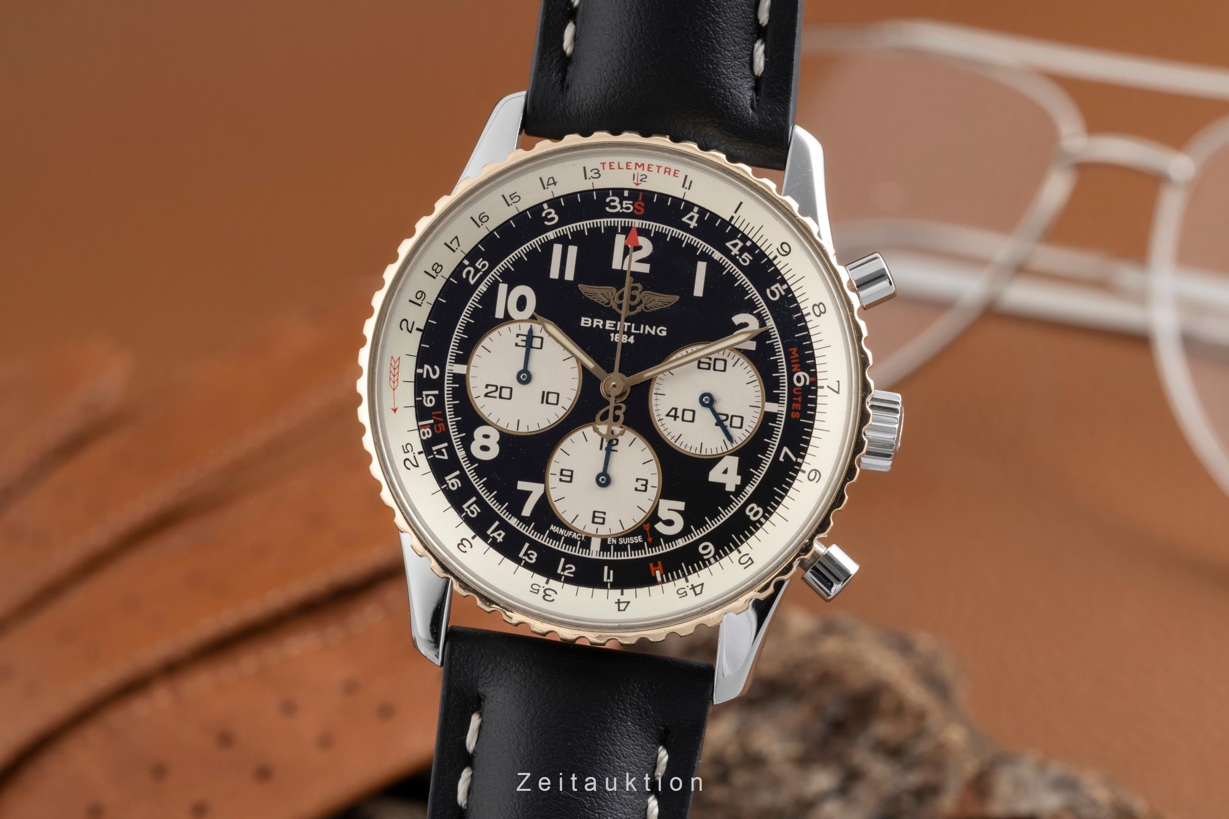 Breitling Navitimer chronograph steel / gold automatic Kal. B30
