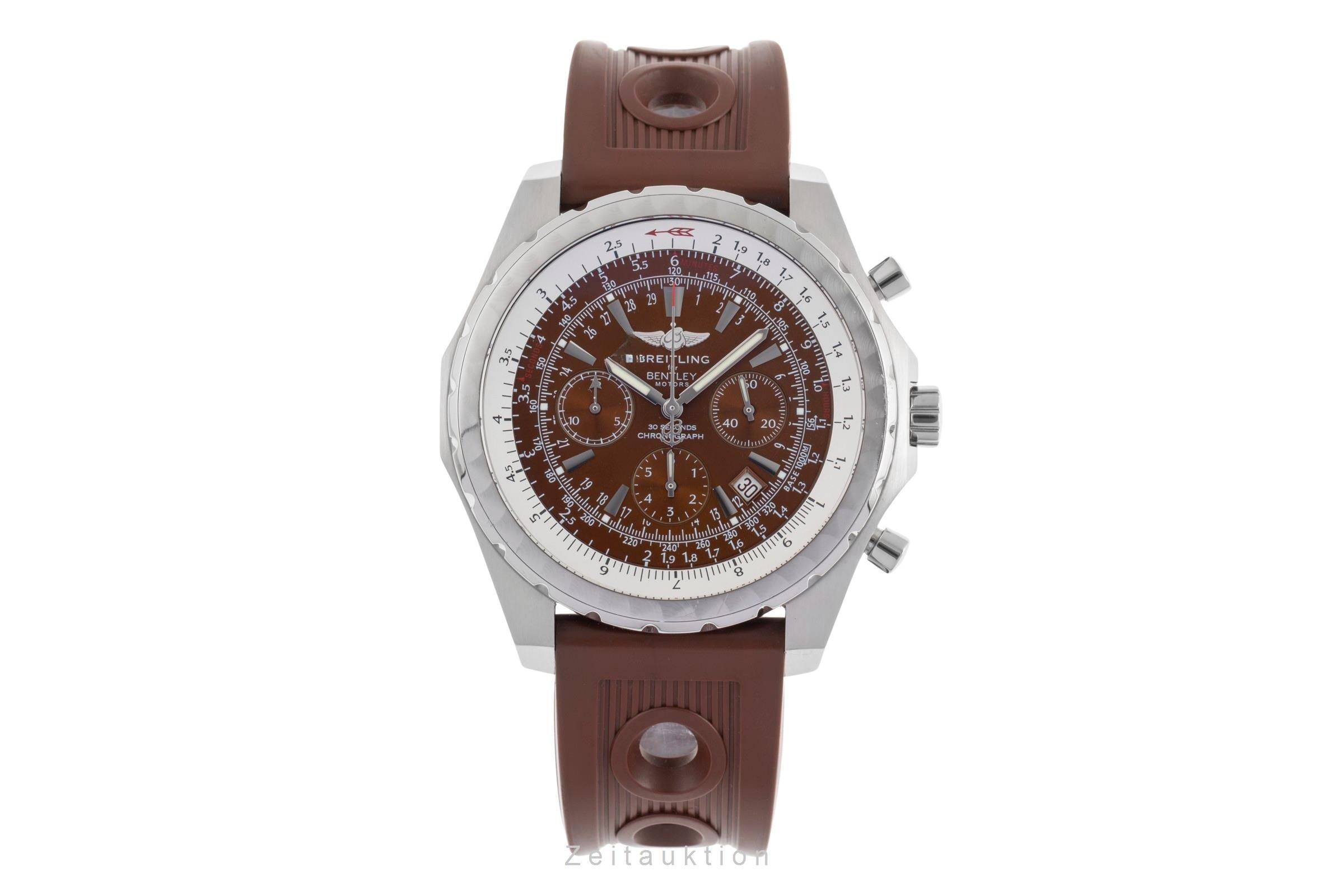 Breitling Bentley Motors chronographe acier automatique montre pour hommes A25363  [2502784]