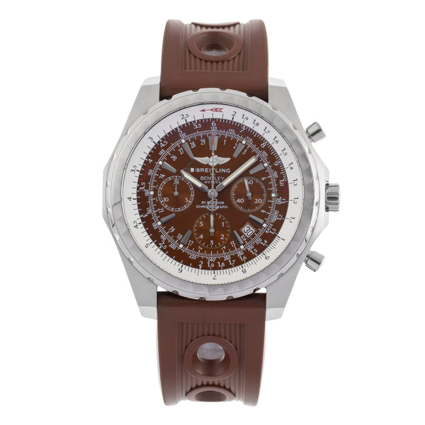 Breitling Bentley Motors chronographe acier automatique montre pour hommes A25363  [2502784]
