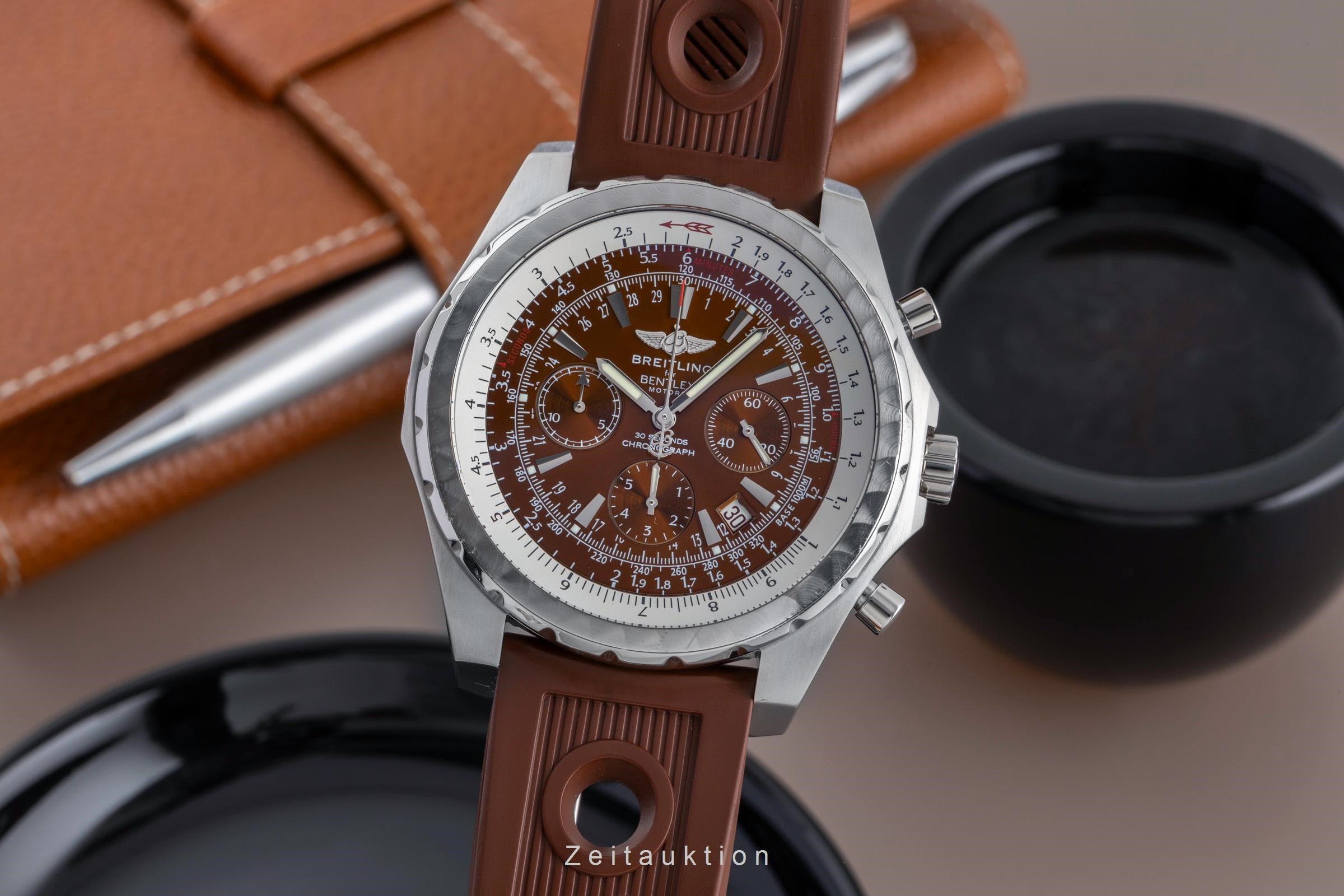 Breitling Bentley Motors chronographe acier automatique montre pour hommes A25363  [2502784]
