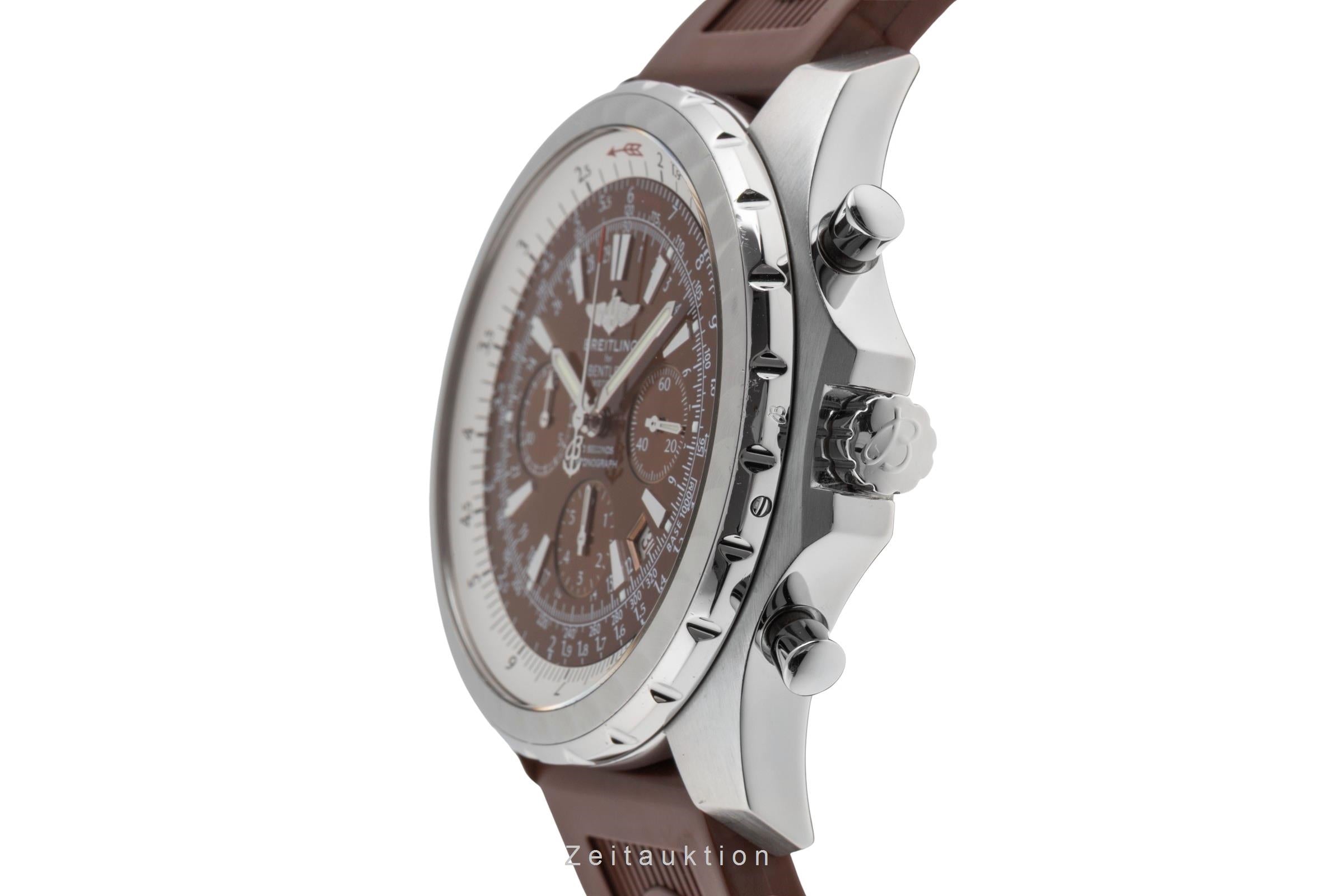 Breitling Bentley Motors chronographe acier automatique montre pour hommes A25363  [2502784]