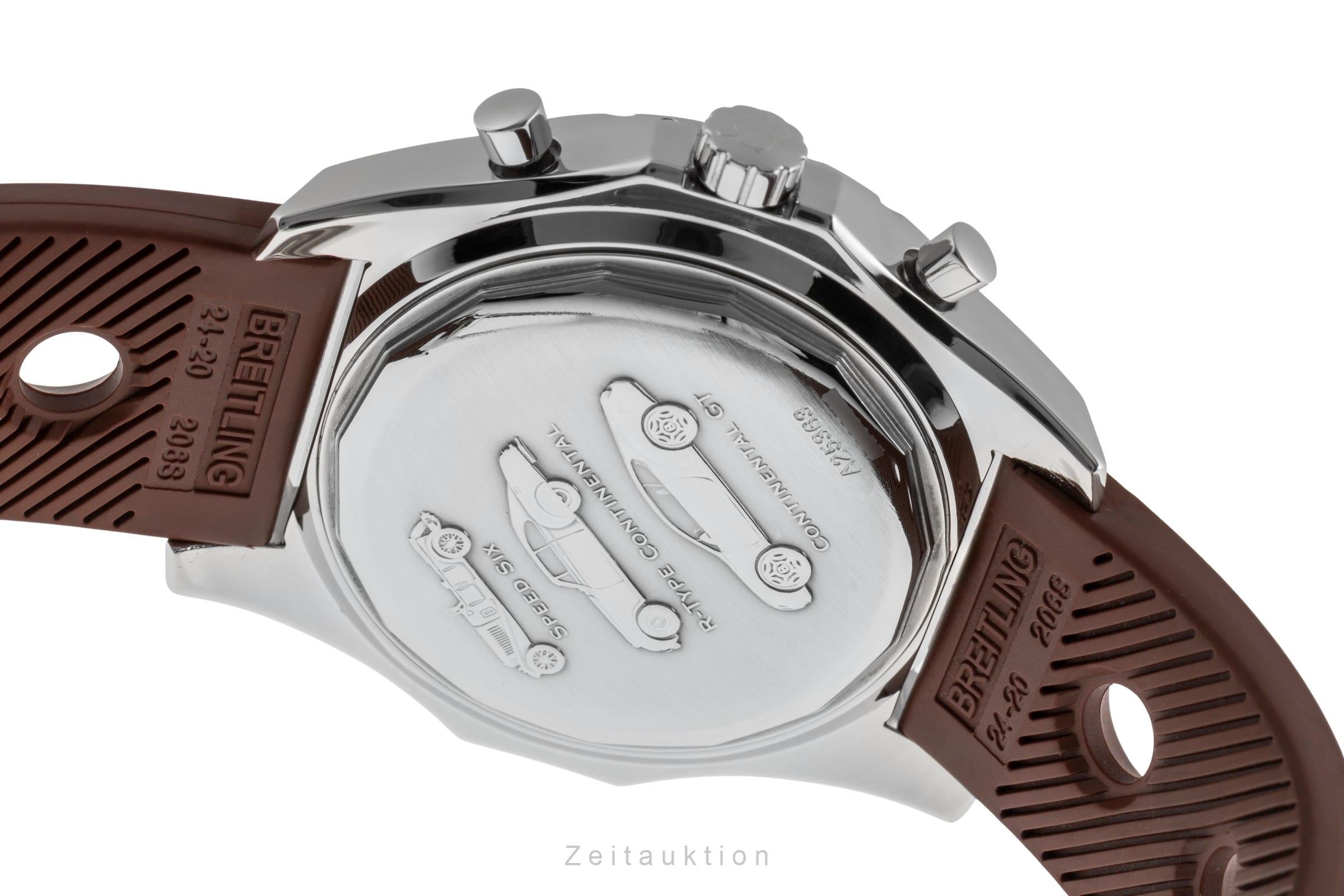 Breitling Bentley Motors chronographe acier automatique montre pour hommes A25363  [2502784]