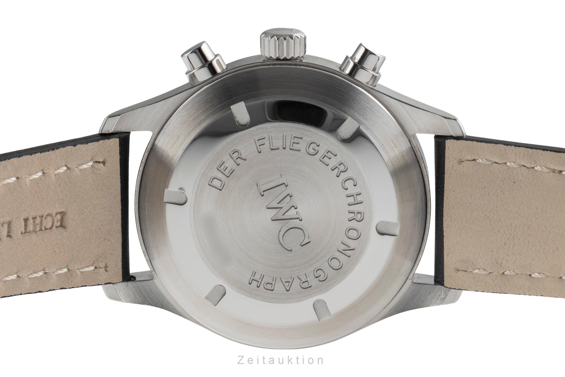 IWC Fliegerchronograph cronografo acciaio automatismo orologio da uomo IW370607  [2502786]