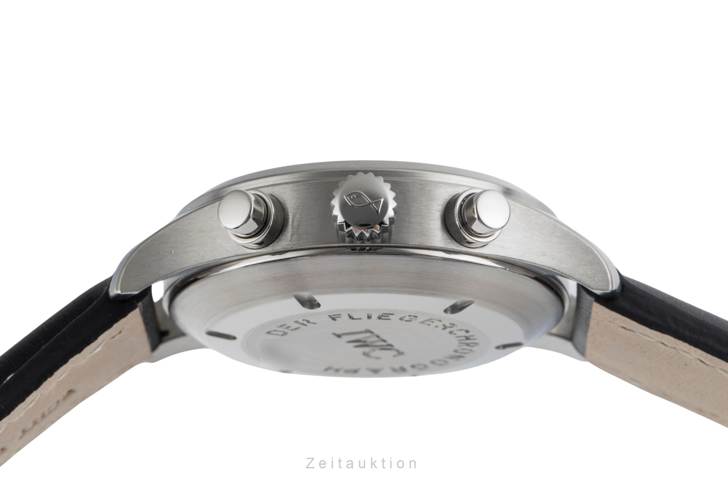 IWC Fliegerchronograph cronografo acciaio automatismo orologio da uomo IW370607  [2502786]