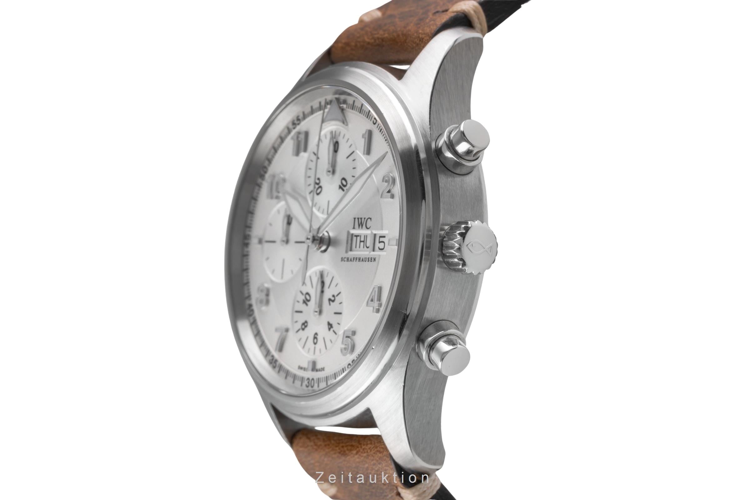 IWC Fliegerchronograph chronograph steel automatic men's watch IW371702 LP: 8300EUR  [2502787]