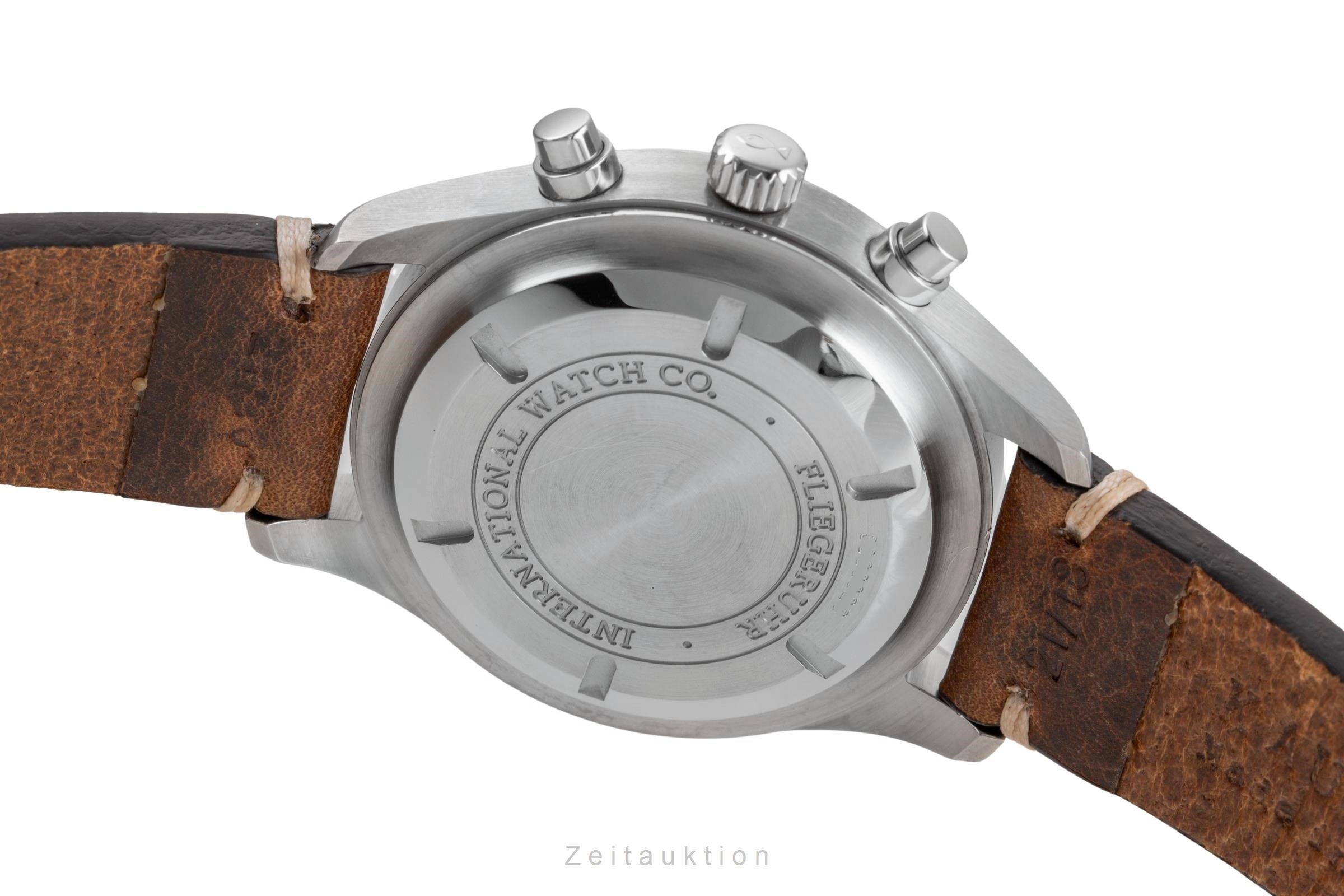 IWC Fliegerchronograph chronograph steel automatic men's watch IW371702 LP: 8300EUR  [2502787]