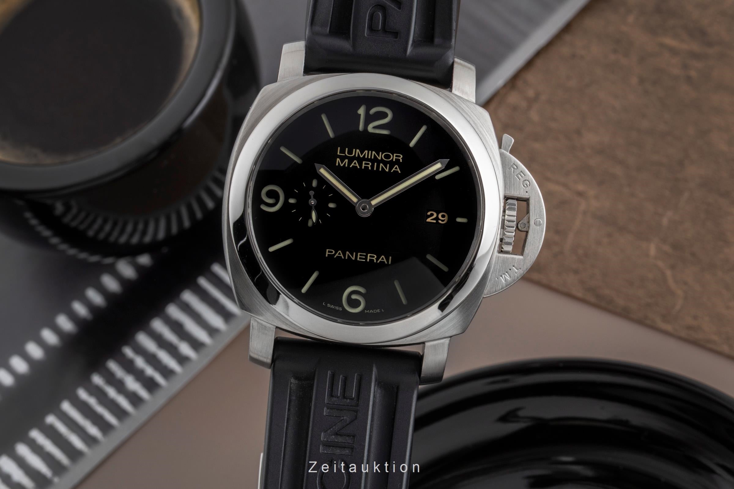 Panerai Luminor Marina acier automatique montre pour hommes PAM00328  [2502788]