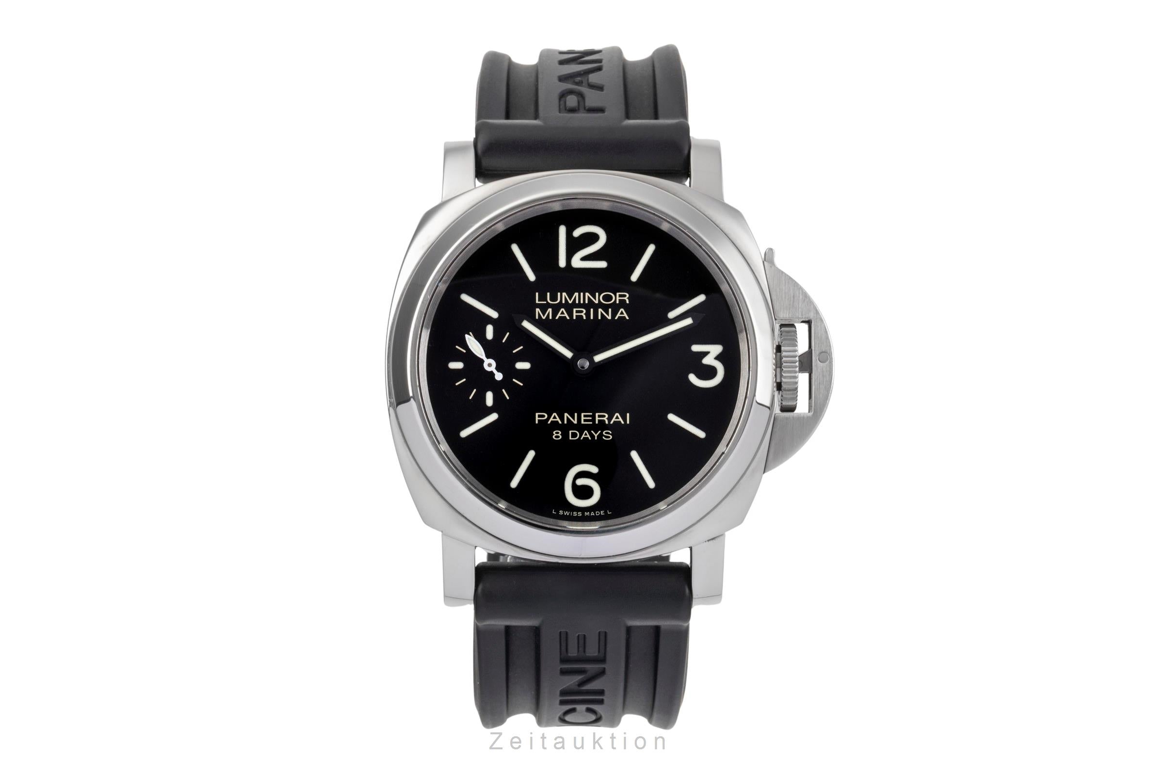 Panerai Luminor Marina acciaio carica manuale orologio da uomo PAM00510  [2502790]