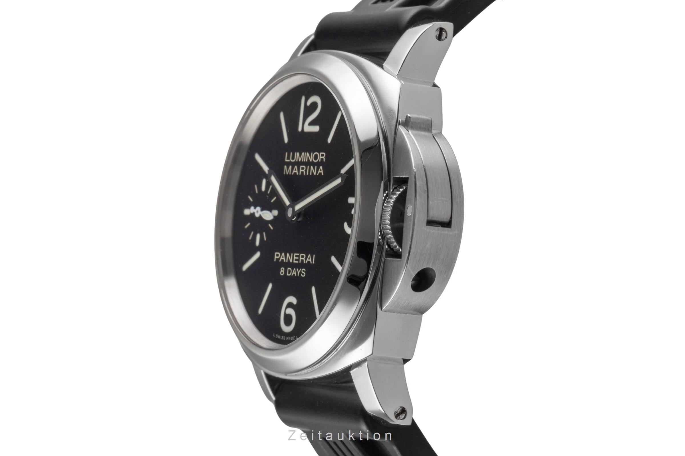 Panerai Luminor Marina acciaio carica manuale orologio da uomo PAM00510  [2502790]