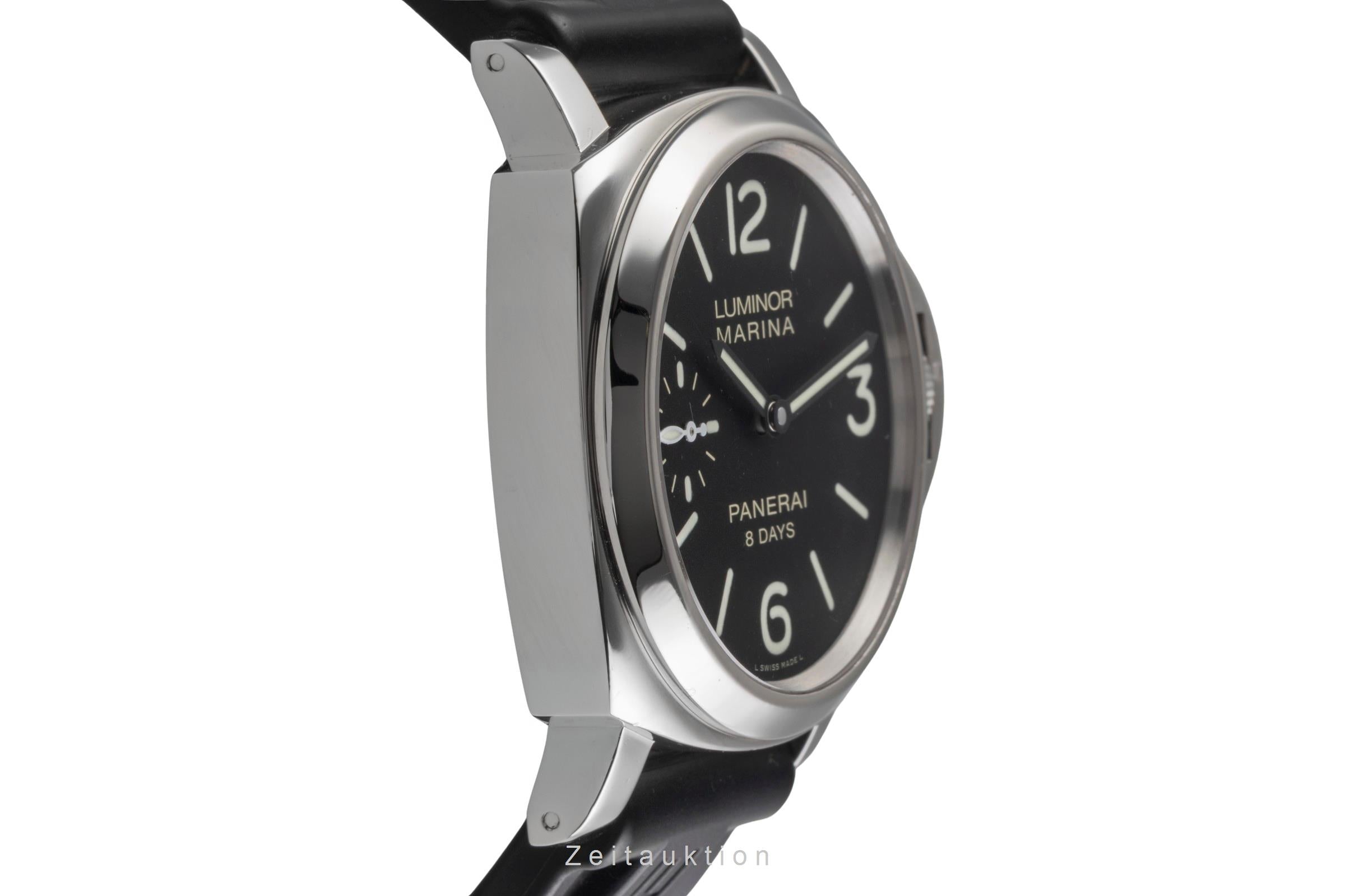 Panerai Luminor Marina acciaio carica manuale orologio da uomo PAM00510  [2502790]