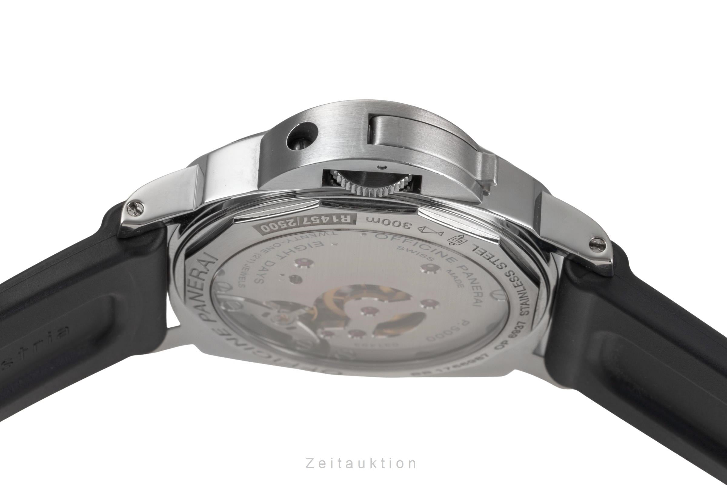 Panerai Luminor Marina acciaio carica manuale orologio da uomo PAM00510  [2502790]