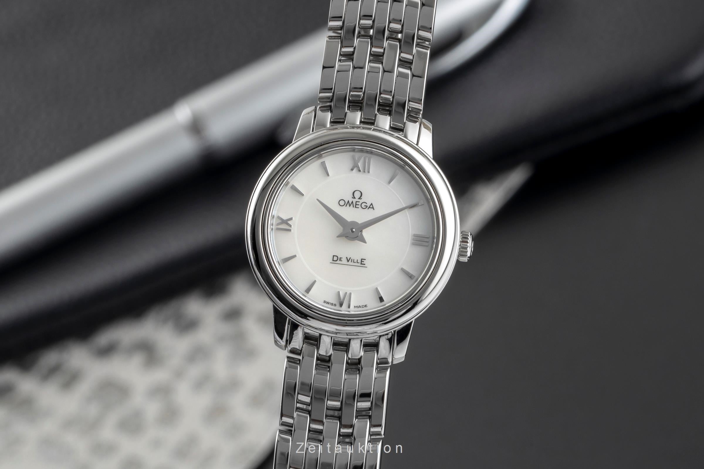 Omega De Ville steel quartz women's watch 424.10.24.60.05.001  [2502791]
