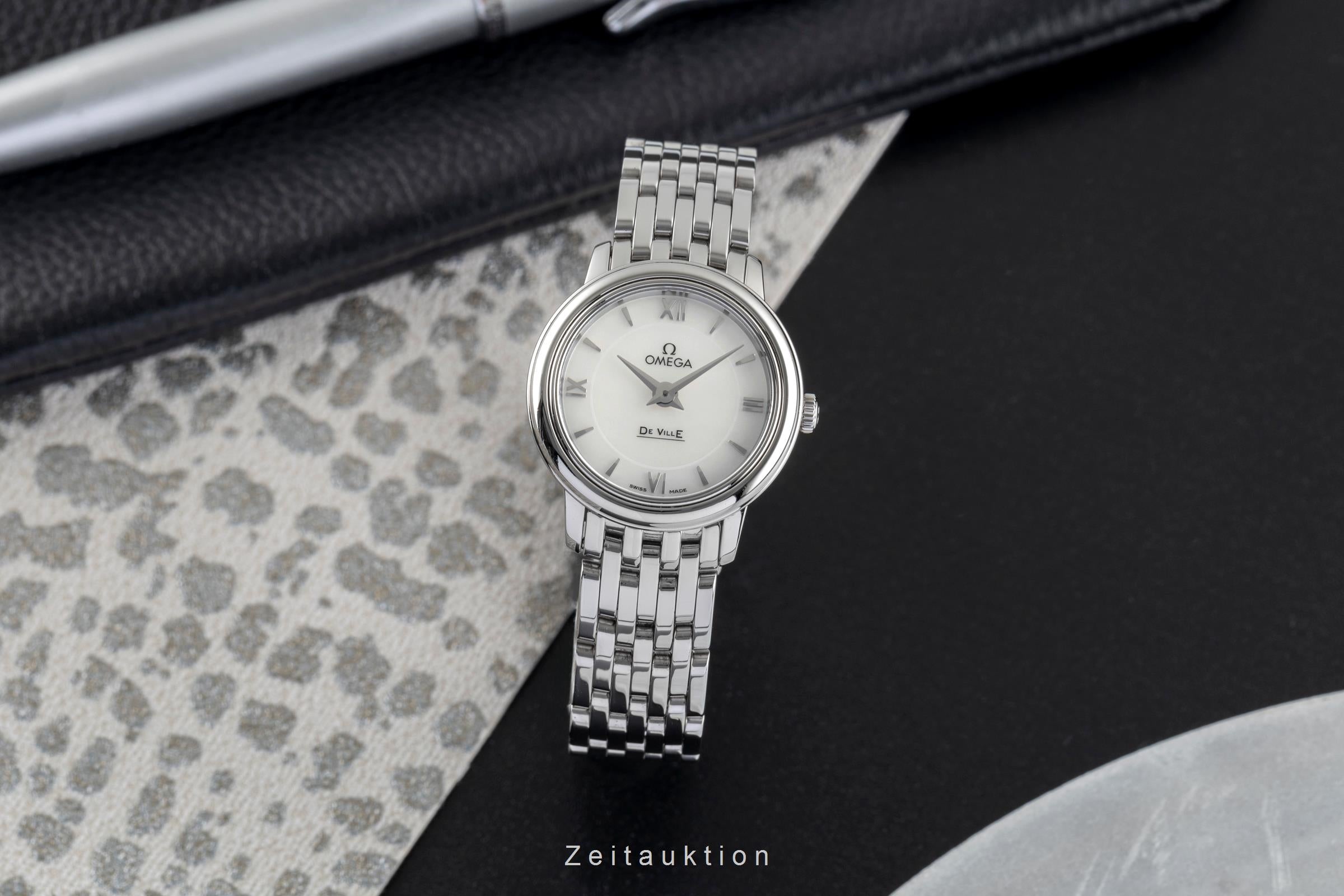 Omega De Ville steel quartz women's watch 424.10.24.60.05.001  [2502791]