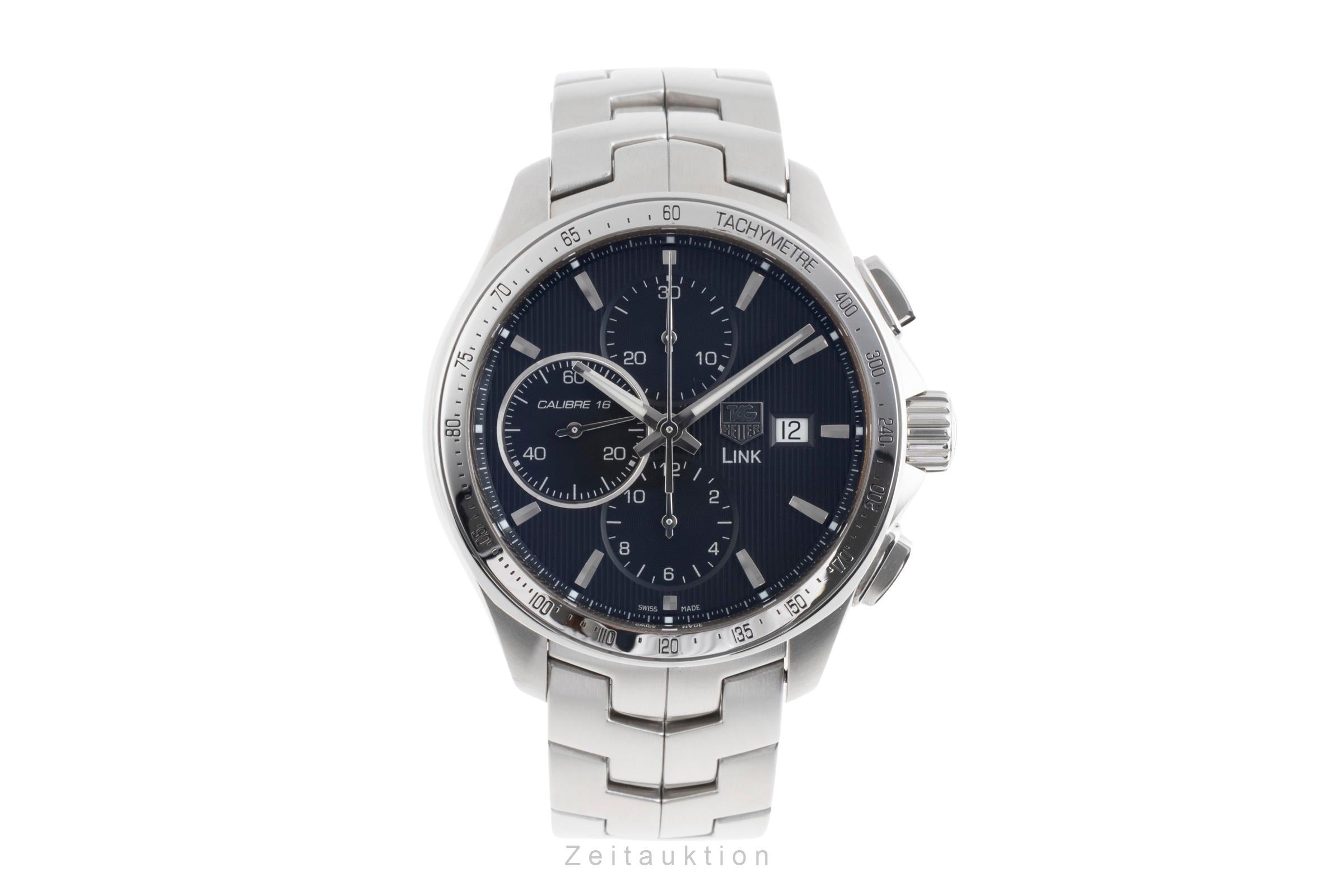 Tag Heuer Link chronographe acier automatique montre pour hommes CAT2010  [2502792]