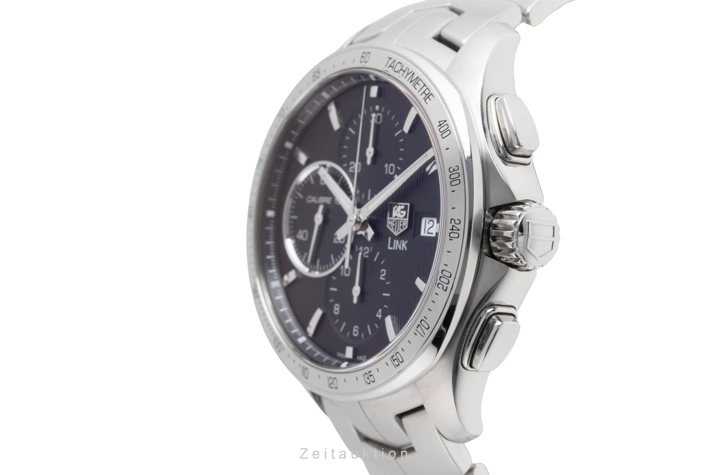 Tag Heuer Link chronographe acier automatique montre pour hommes CAT2010  [2502792]