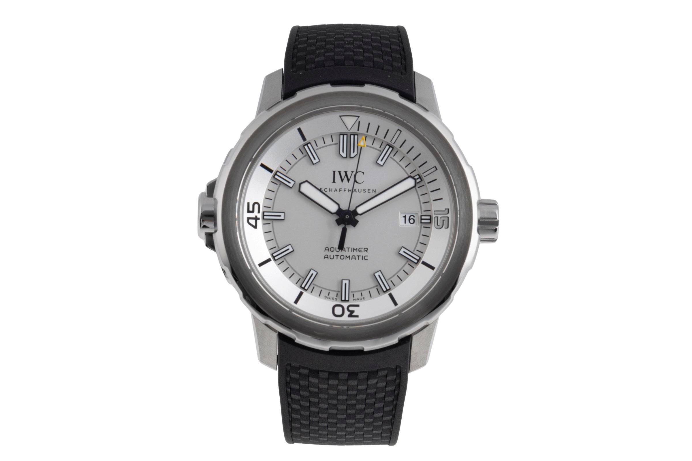 IWC Aquatimer acciaio automatismo orologio da uomo IW329003 LP: 6500EUR  [2502794]