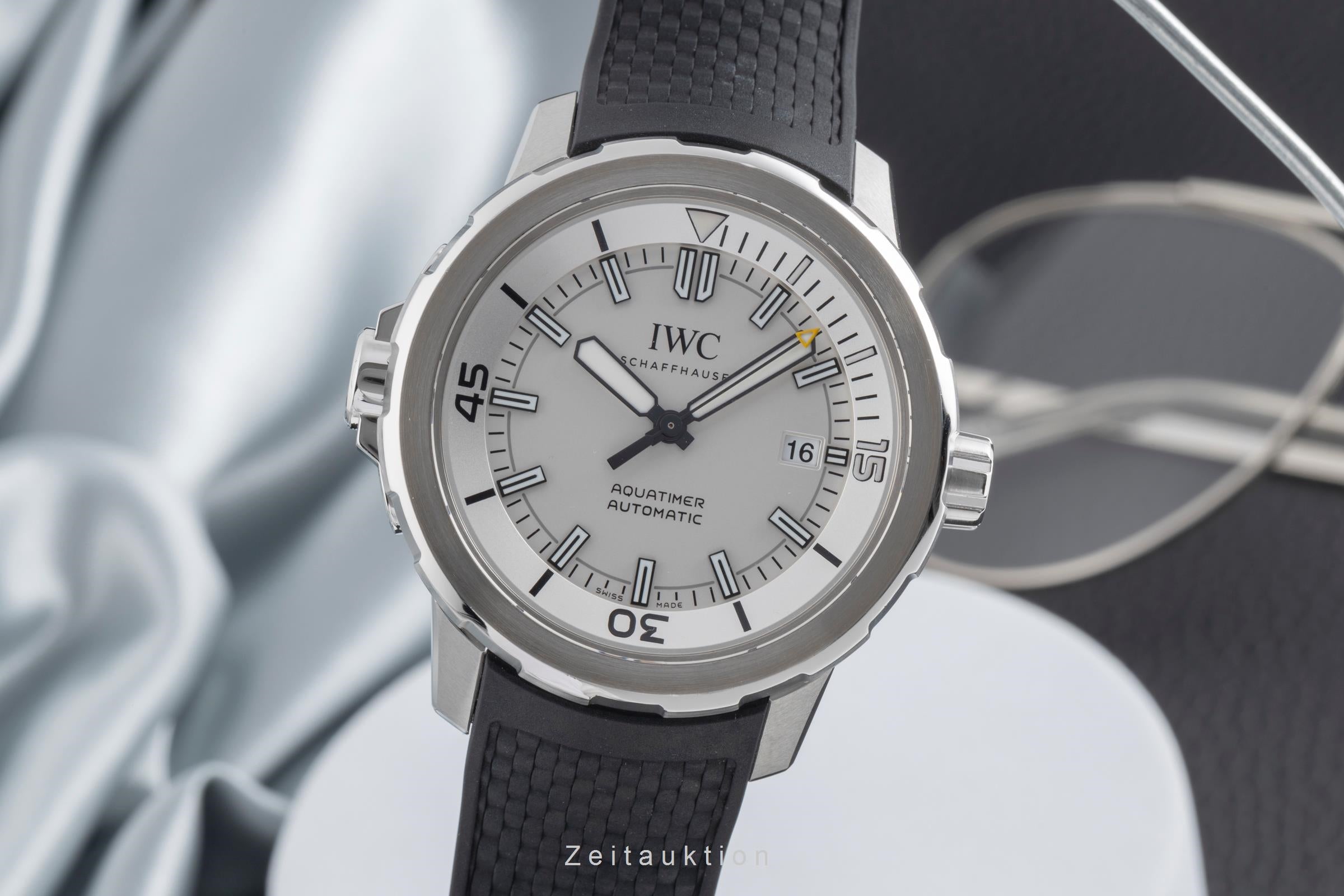 IWC Aquatimer acier automatique montre pour hommes IW329003 LP: 6500EUR  [2502794]